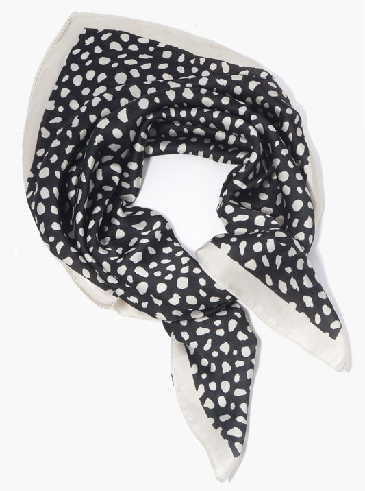 Animal Print Polyester Bandana Scarf