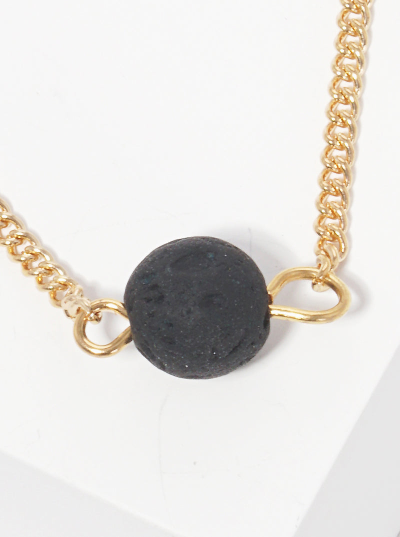 Aroma Oil Diffusion Multi Natural Stone Necklace