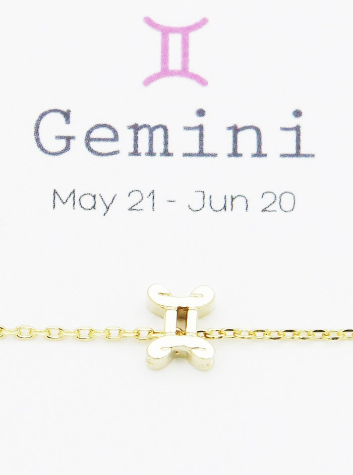 Astrology Zodiac Chain Bracelet