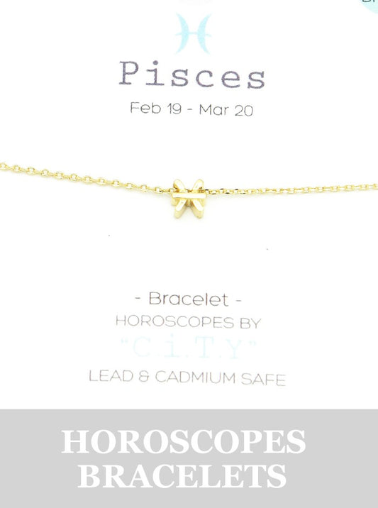 Astrology Zodiac Chain Bracelet