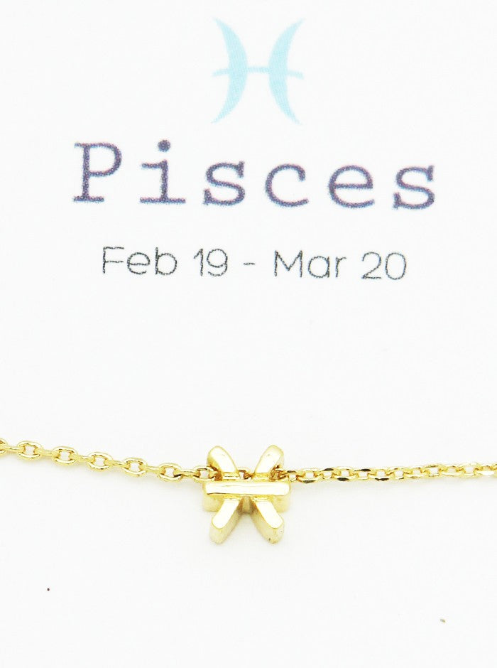 Astrology Zodiac Chain Bracelet