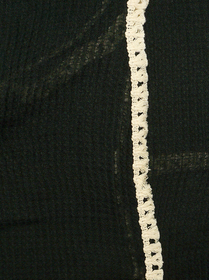 BATWING SLEEVE 100 POLYESTER WRAP