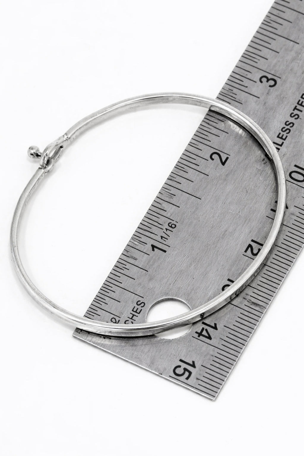 Blank Interlocking Thin Brass Cuff Bracelet