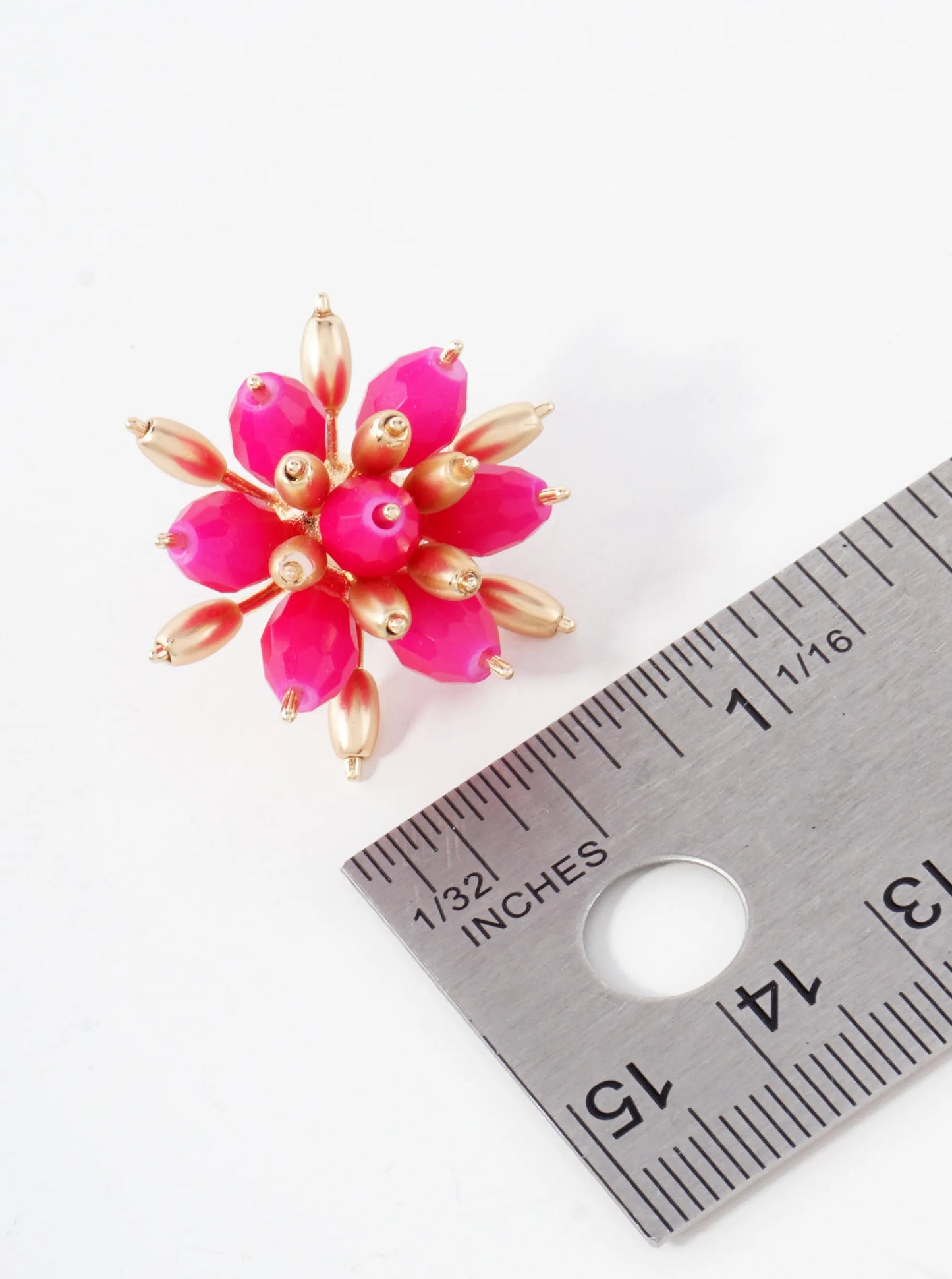 Botanical-Theme Floral Bloom Post Earrings