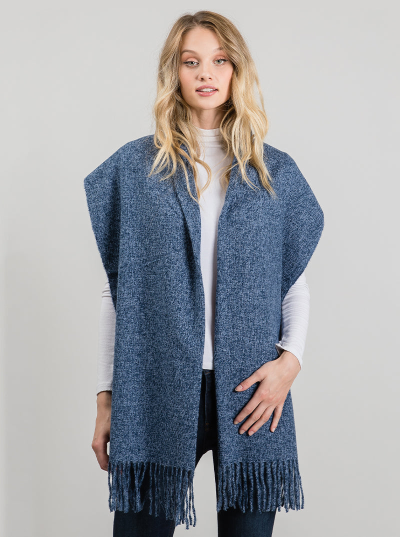 Cashmere-feel Acrylic Warm Oblong Scarf