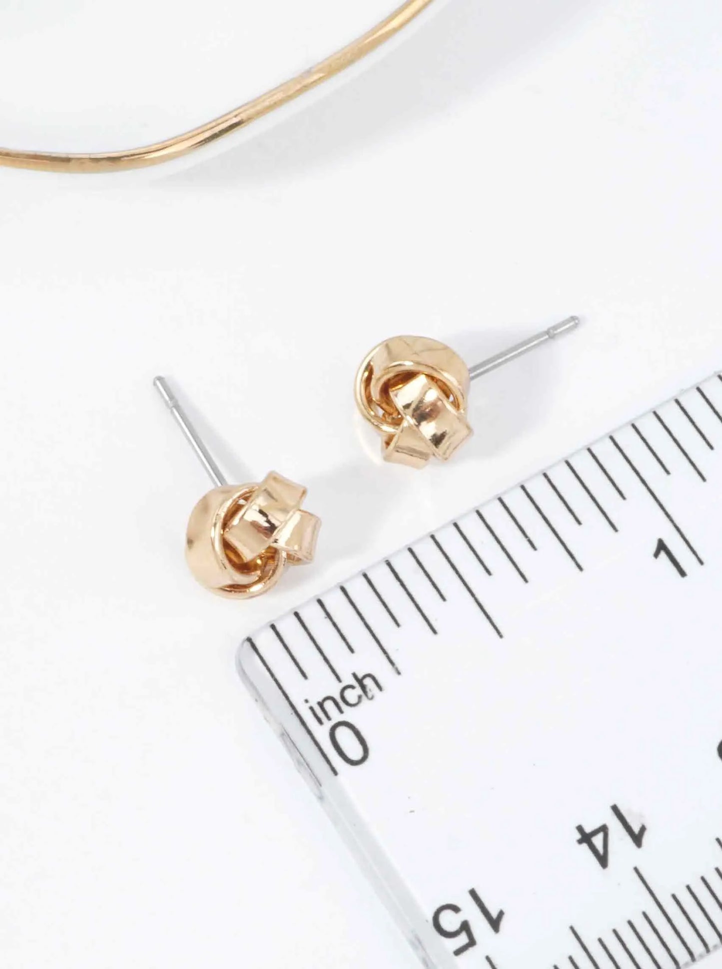 Classic Knot Stud Earrings