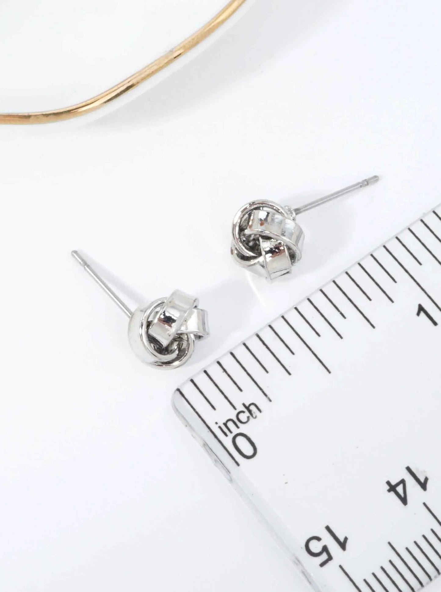 Classic Knot Stud Earrings