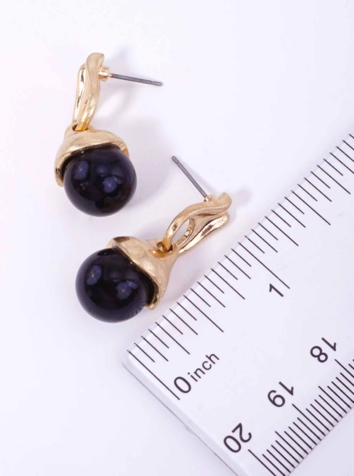 Classic Resin Pearl Dangle Drop Earrings