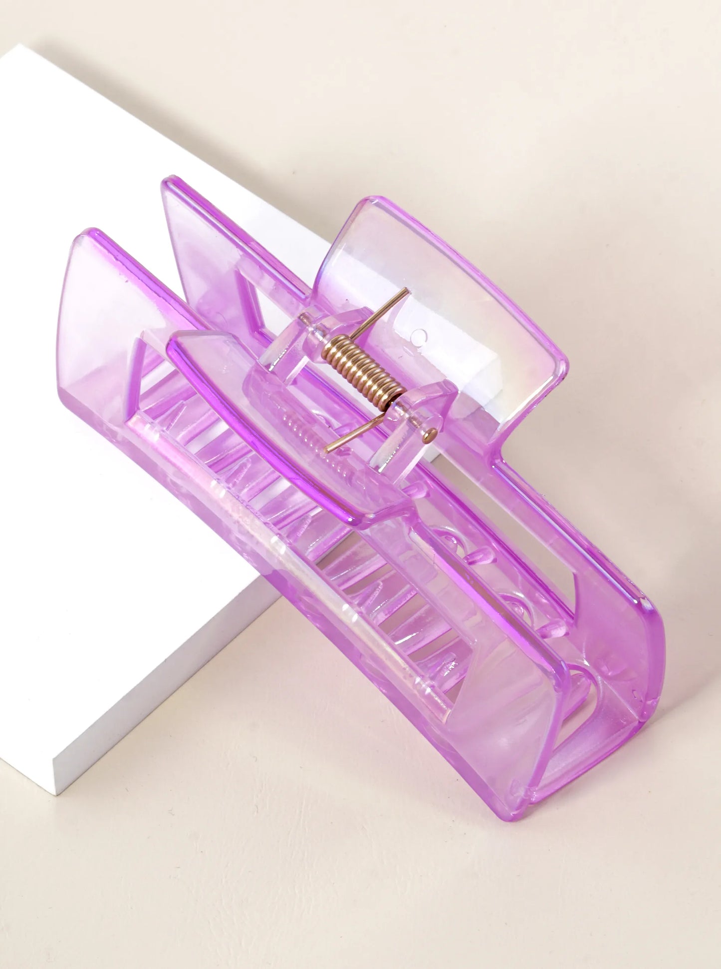 Clear Acetate Large Hair Claw Clip