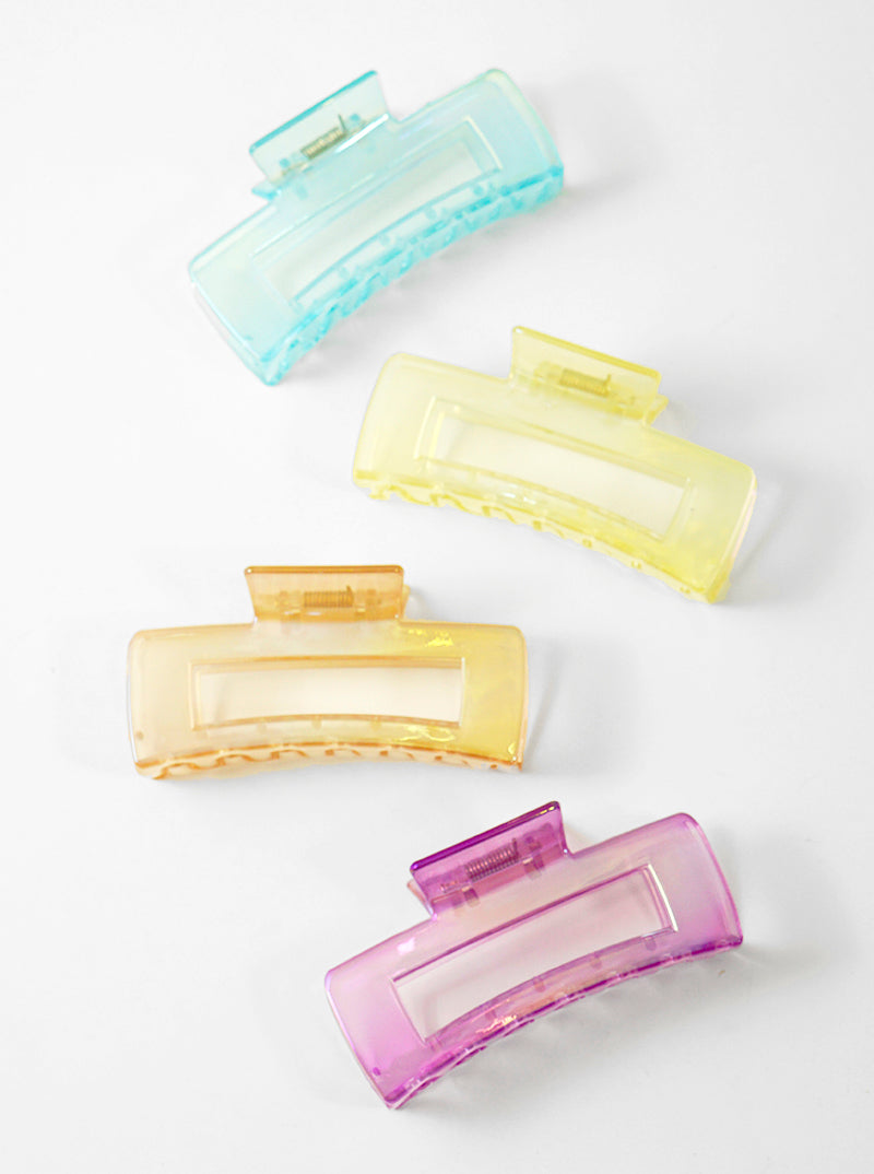 Clear Acetate Large Hair Claw Clip