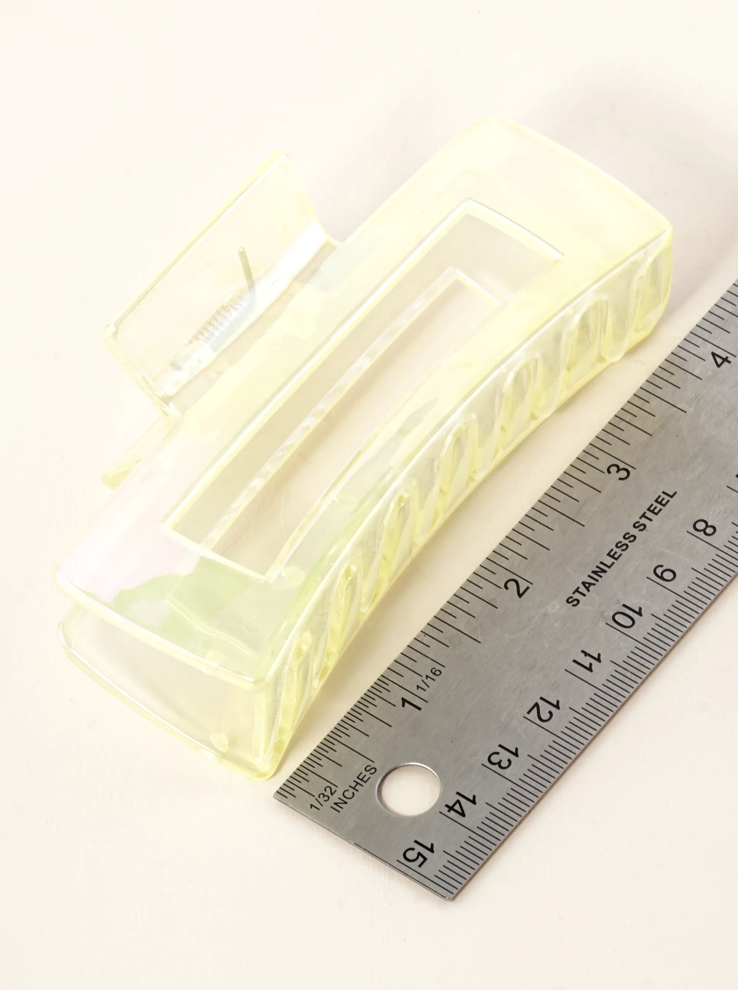 Clear Acetate Large Hair Claw Clip