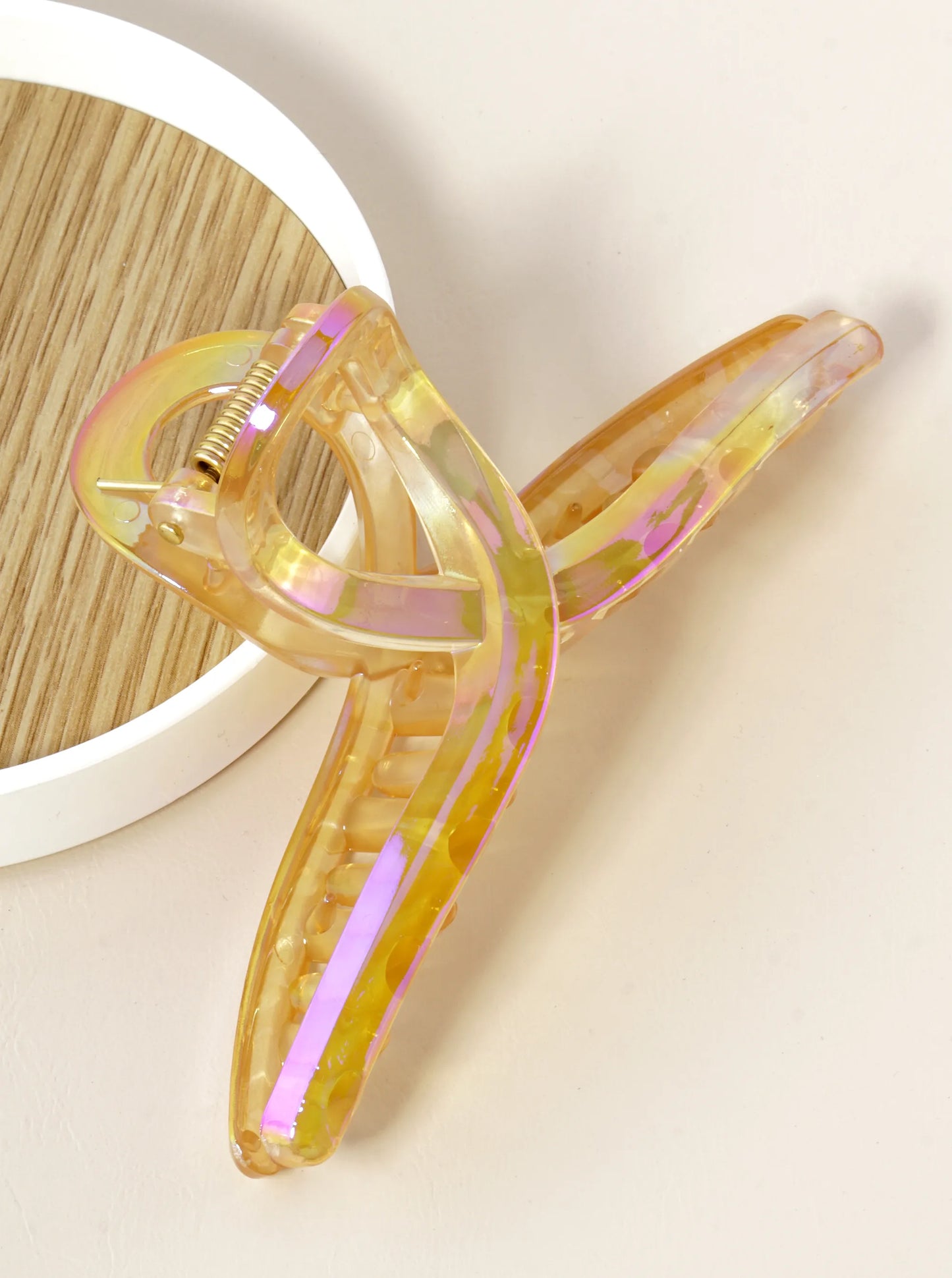 Clear Acetate Large Hair Claw Clip