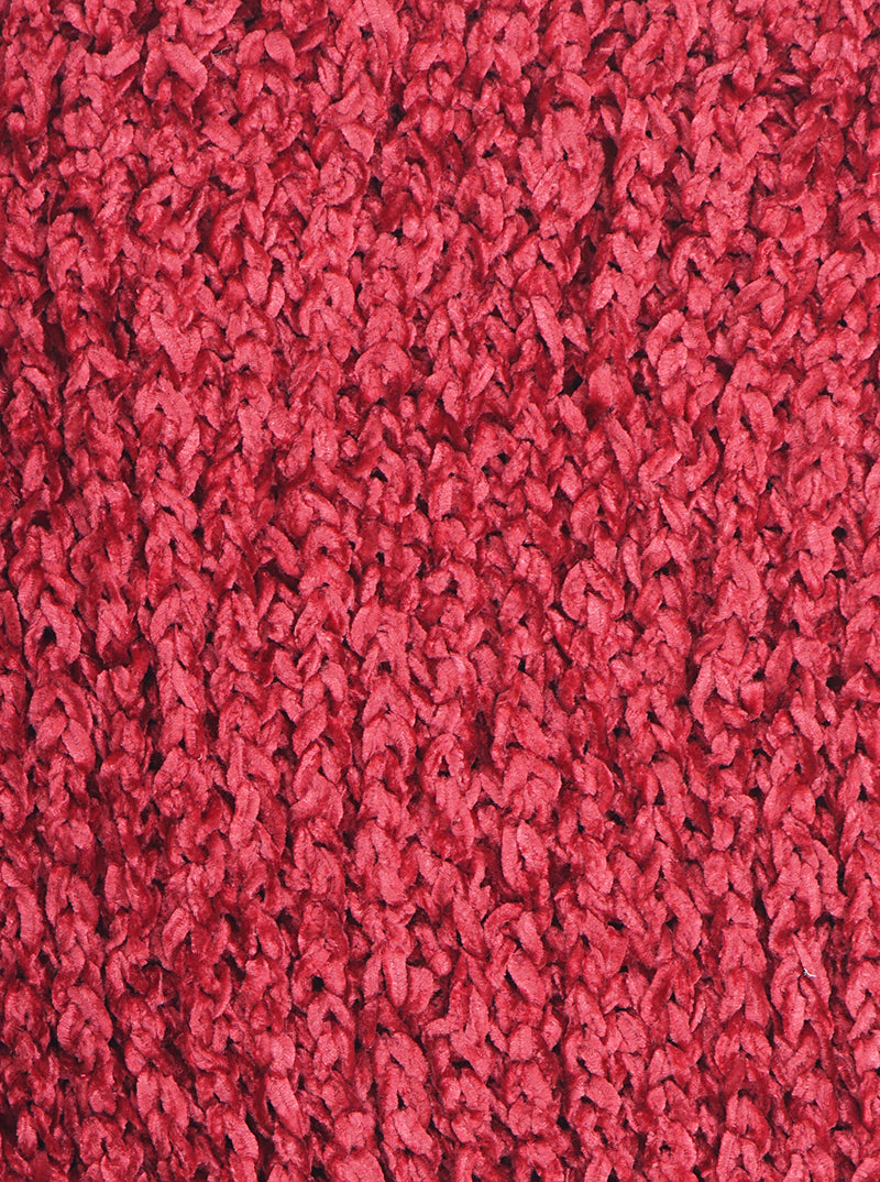 Crochet Velvet Double Loop Soft Infinity Scarf