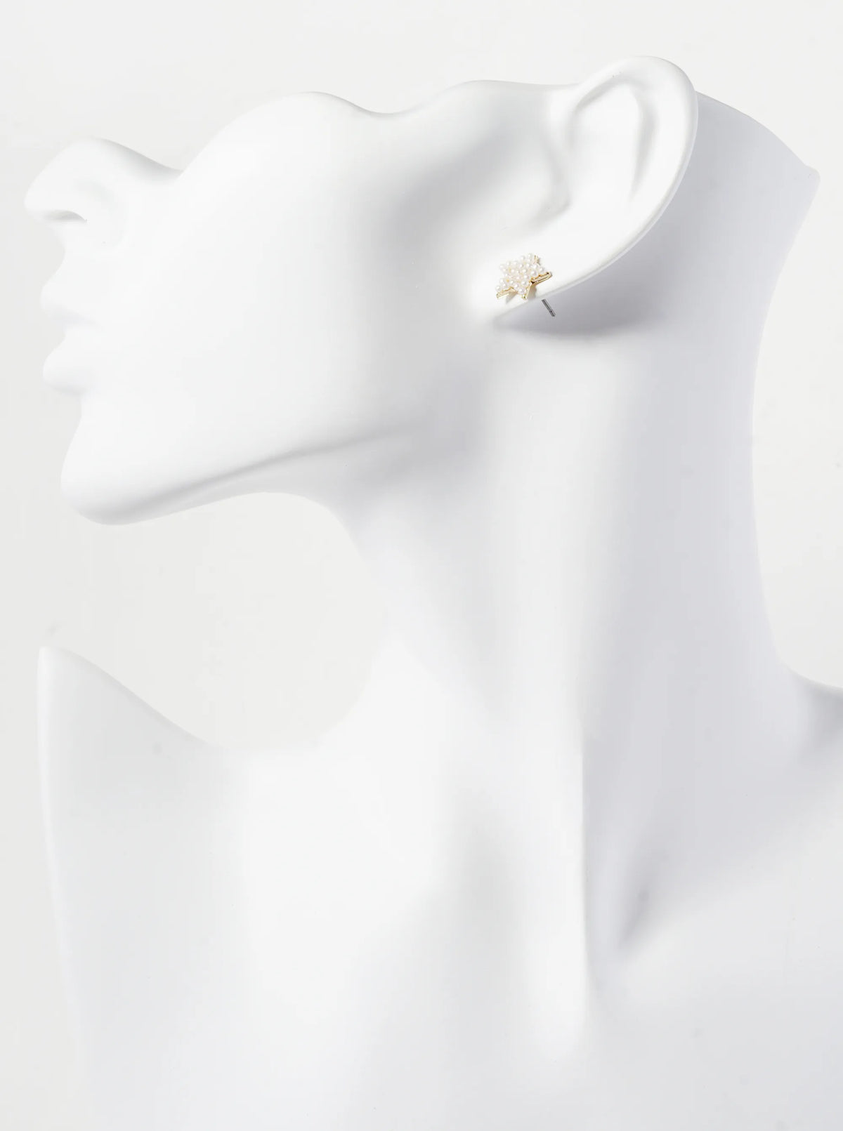 Crystal Pave 11mm Star Stud Earrings