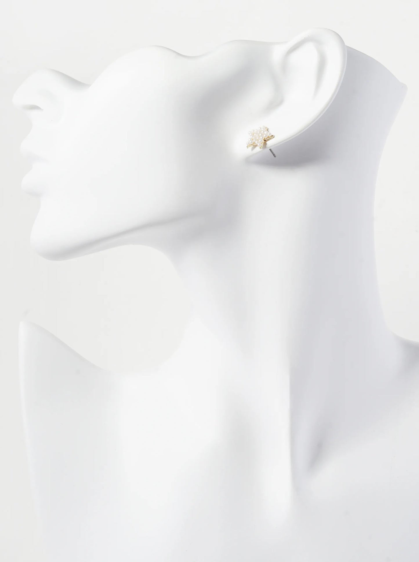 Crystal Pave 11mm Star Stud Earrings