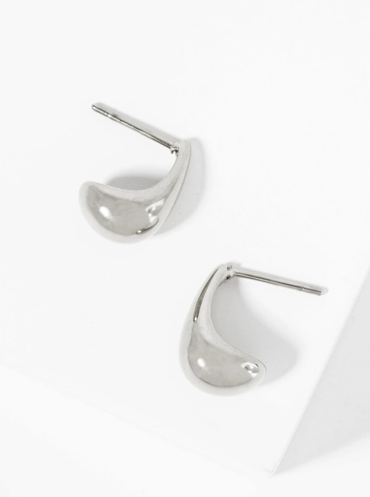 Dropping Water Hypoallergenic Stainless Steel Earrings