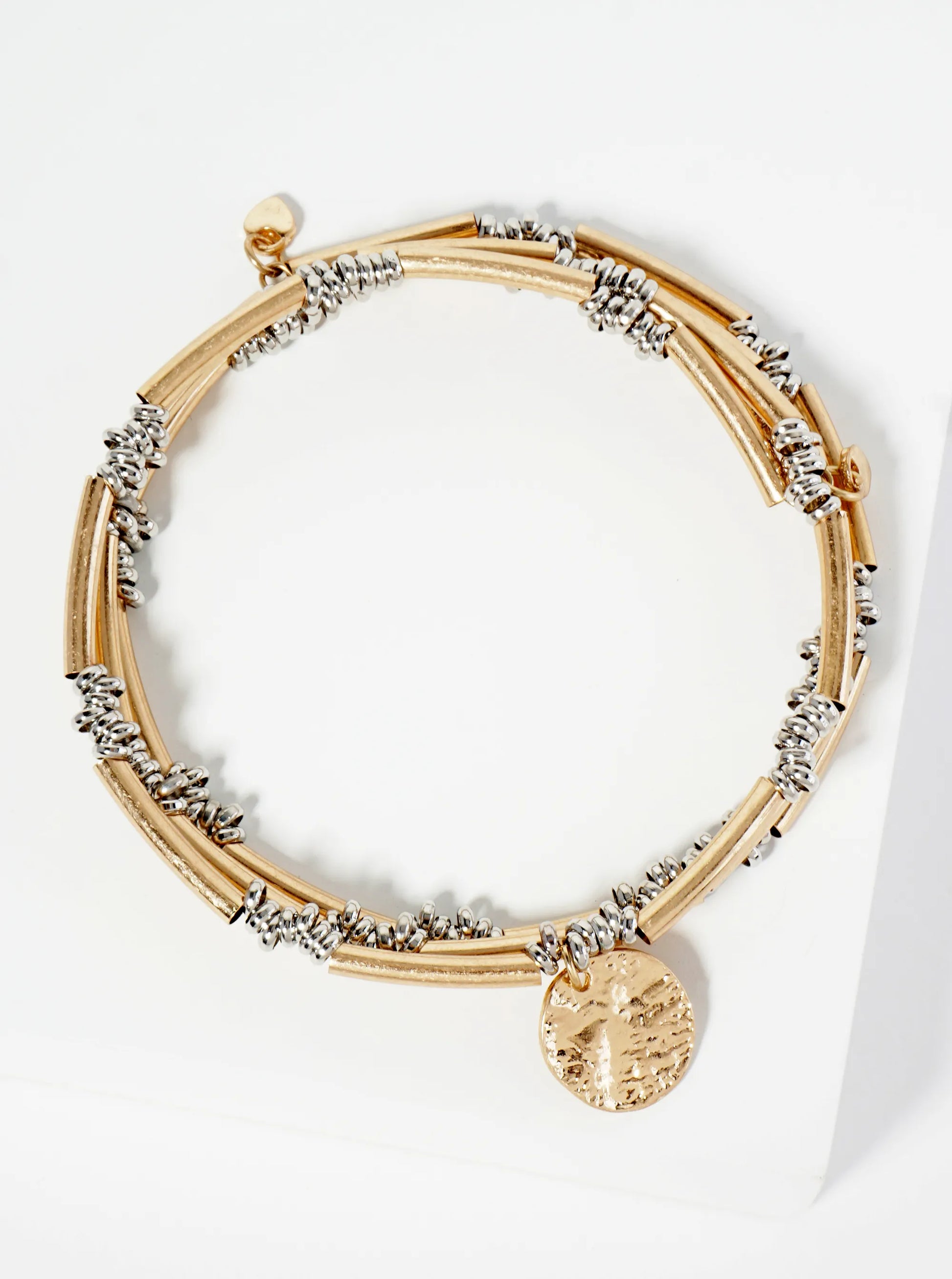 Dual-Tone-Elastic-Spring-Bracelet-with-Hammered-Disc-Charm-31-331@MB3071-WGRH-0-OGCTKT21110224K0922.jpg