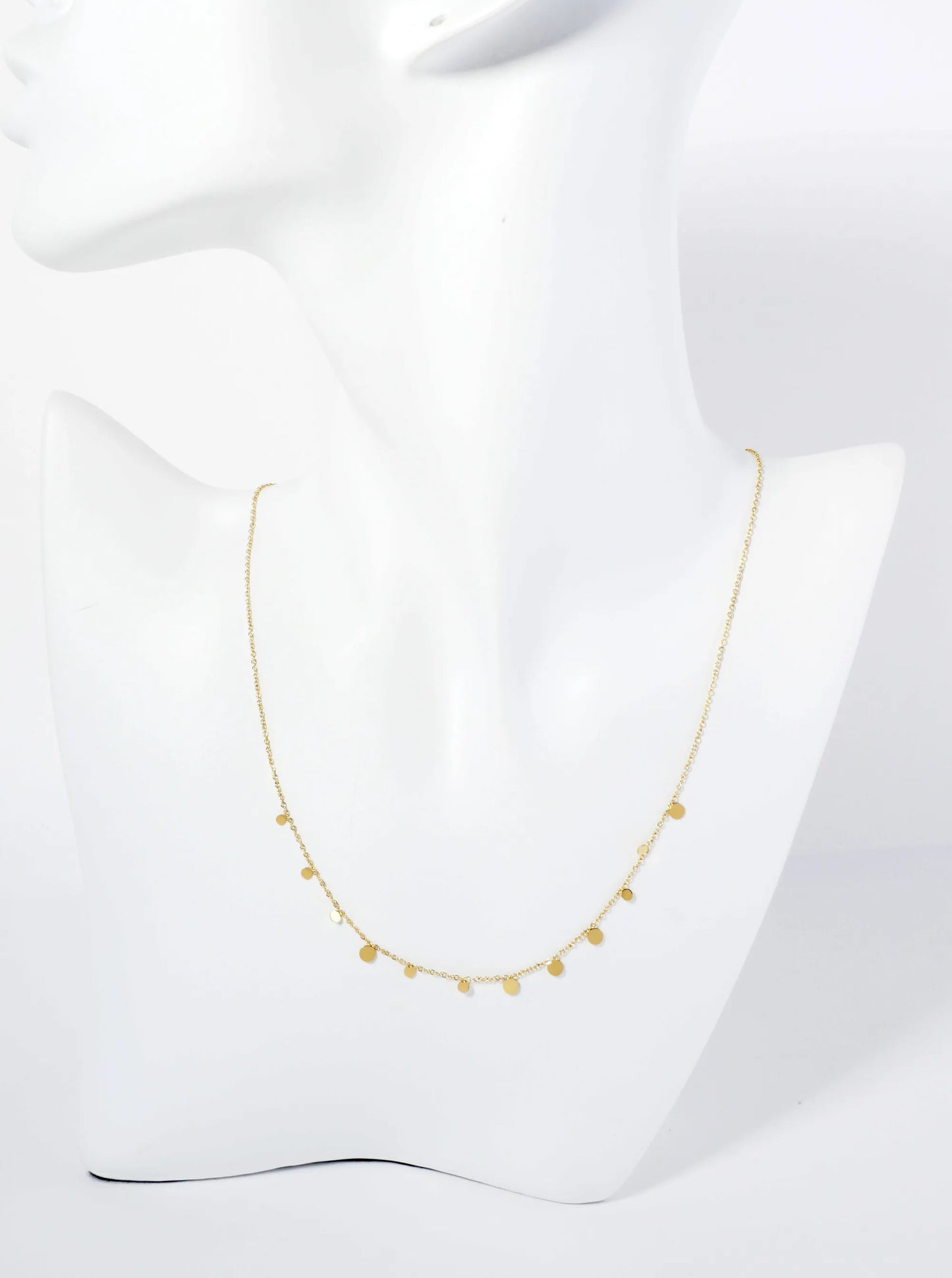 Dynamic Disc Hypoallergenic Stainless Steel Necklace