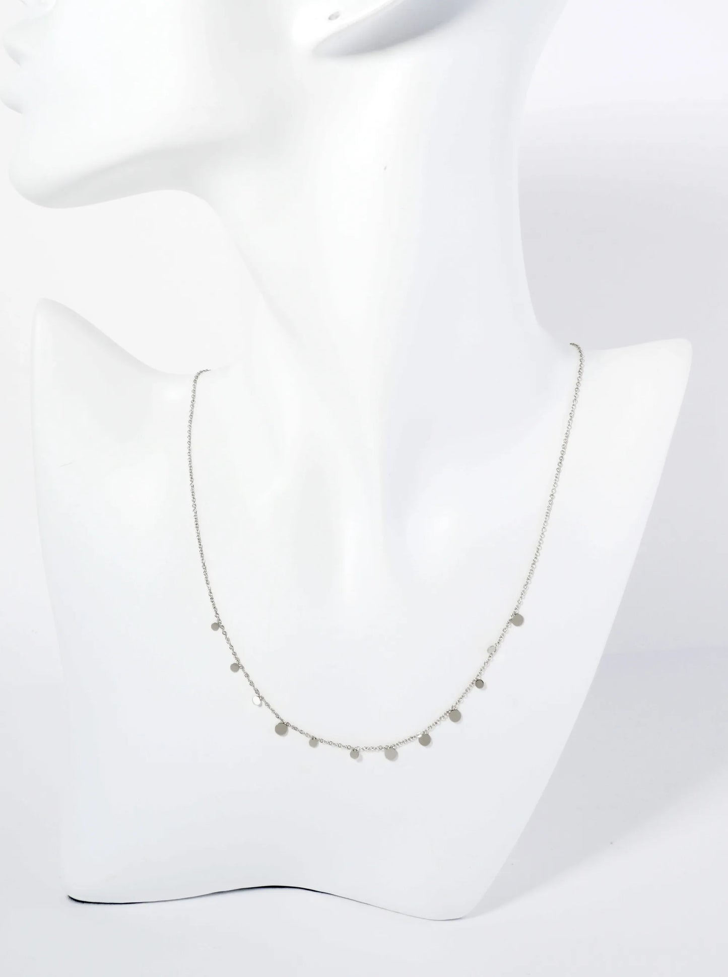 Dynamic Disc Hypoallergenic Stainless Steel Necklace