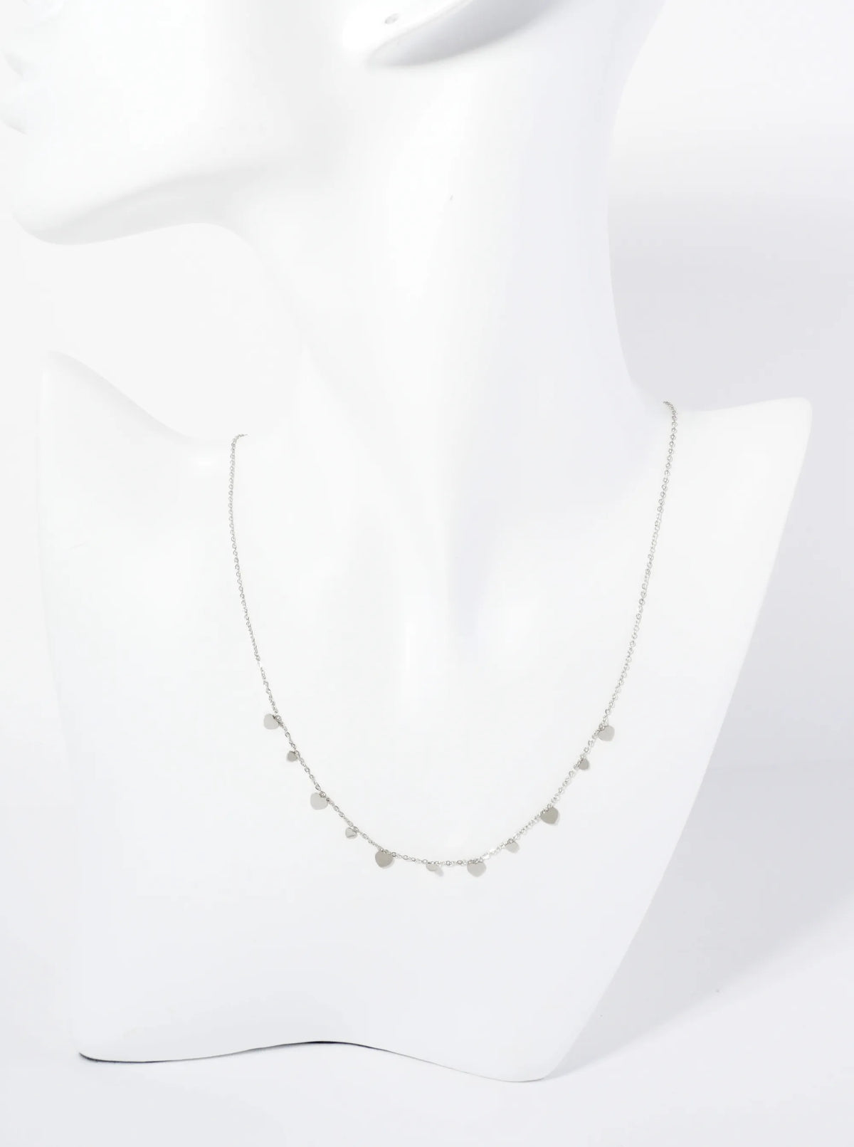 Dynamic Heart Hypoallergenic Stainless Steel Necklace