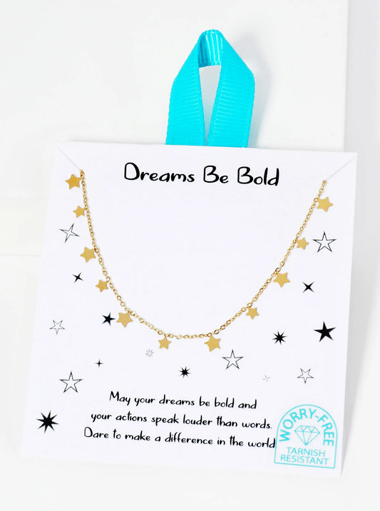 Dynamic Star Hypoallergenic Stainless Steel Necklace