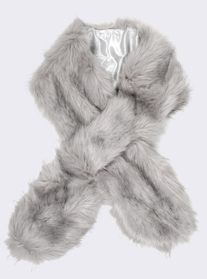 FAUX FUR WINTER SCARVES