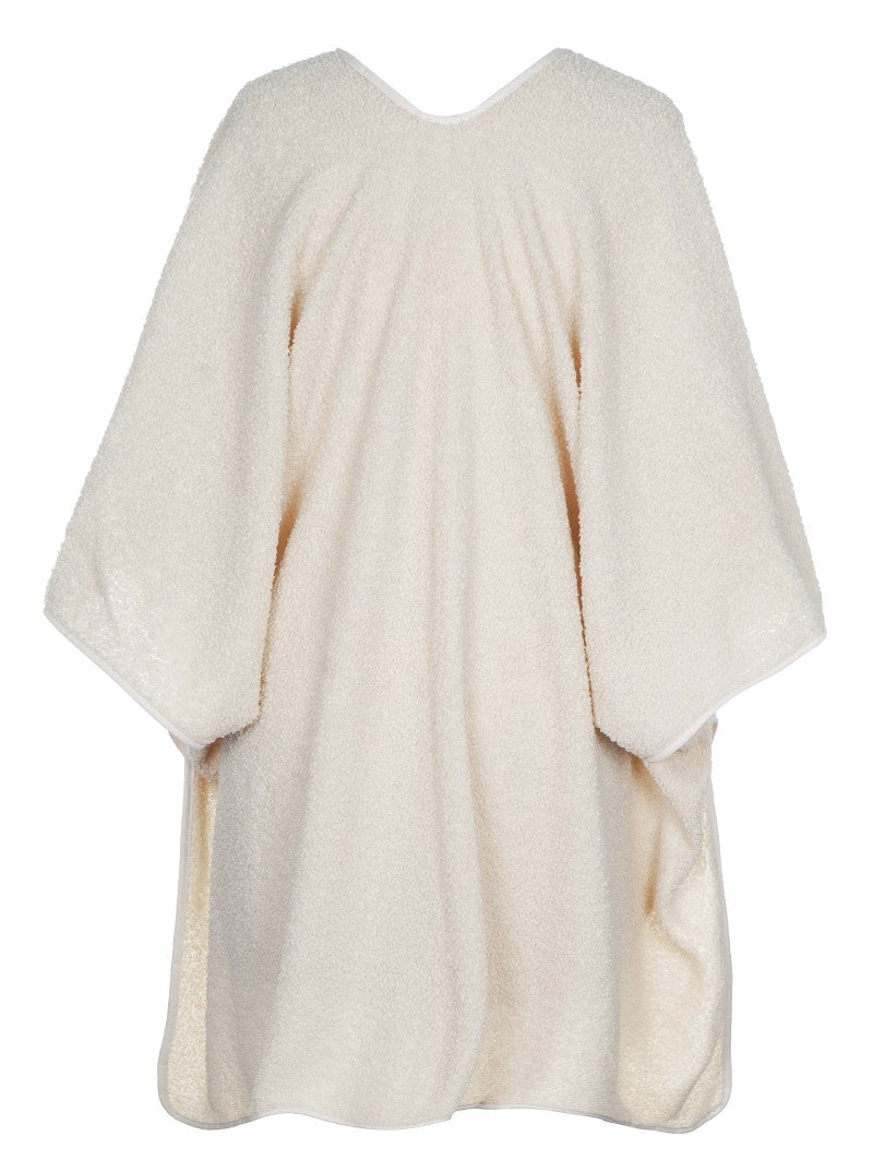 FLUFFY FABRIC PONCHO