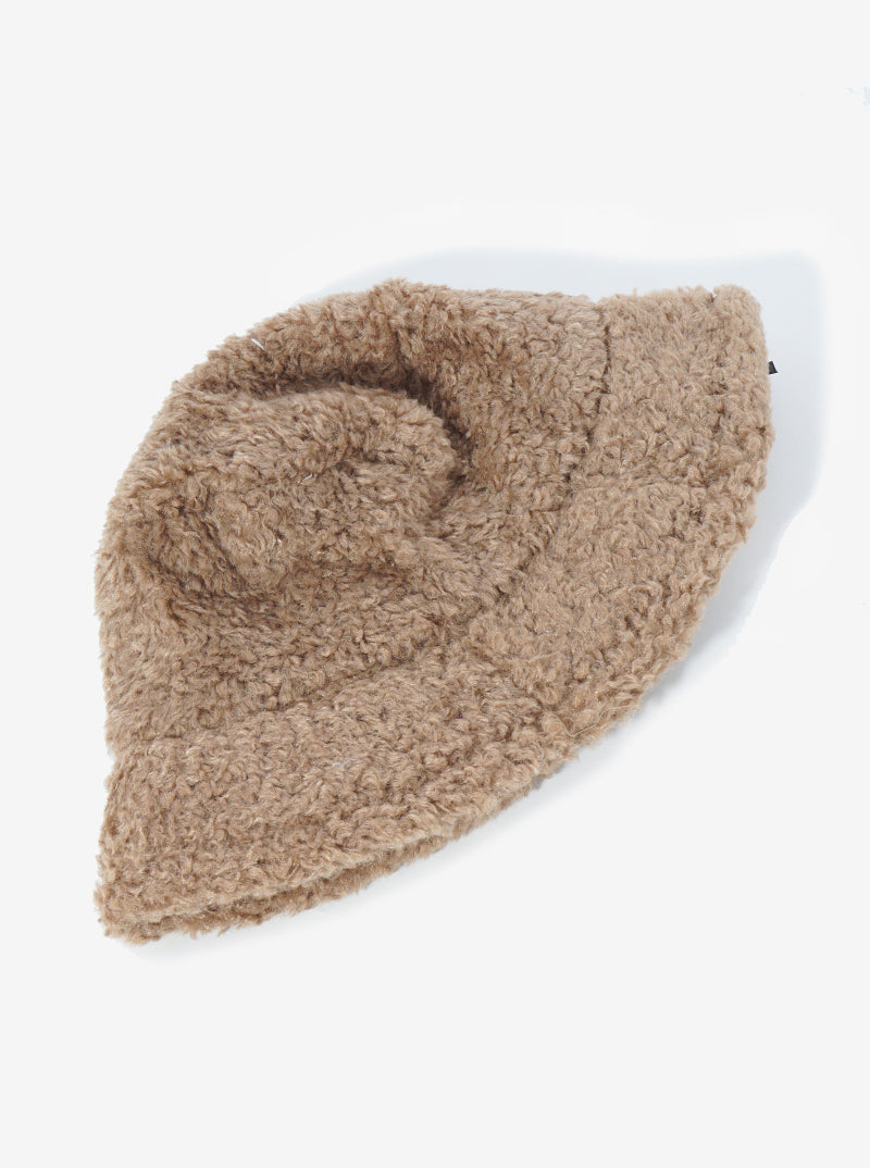 Faux Fur Wool Fisherman Winter Bucket Hat