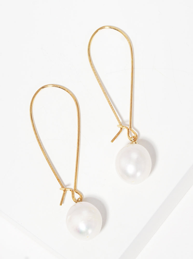 Freshwater Pearl Dangle Drop Earrings