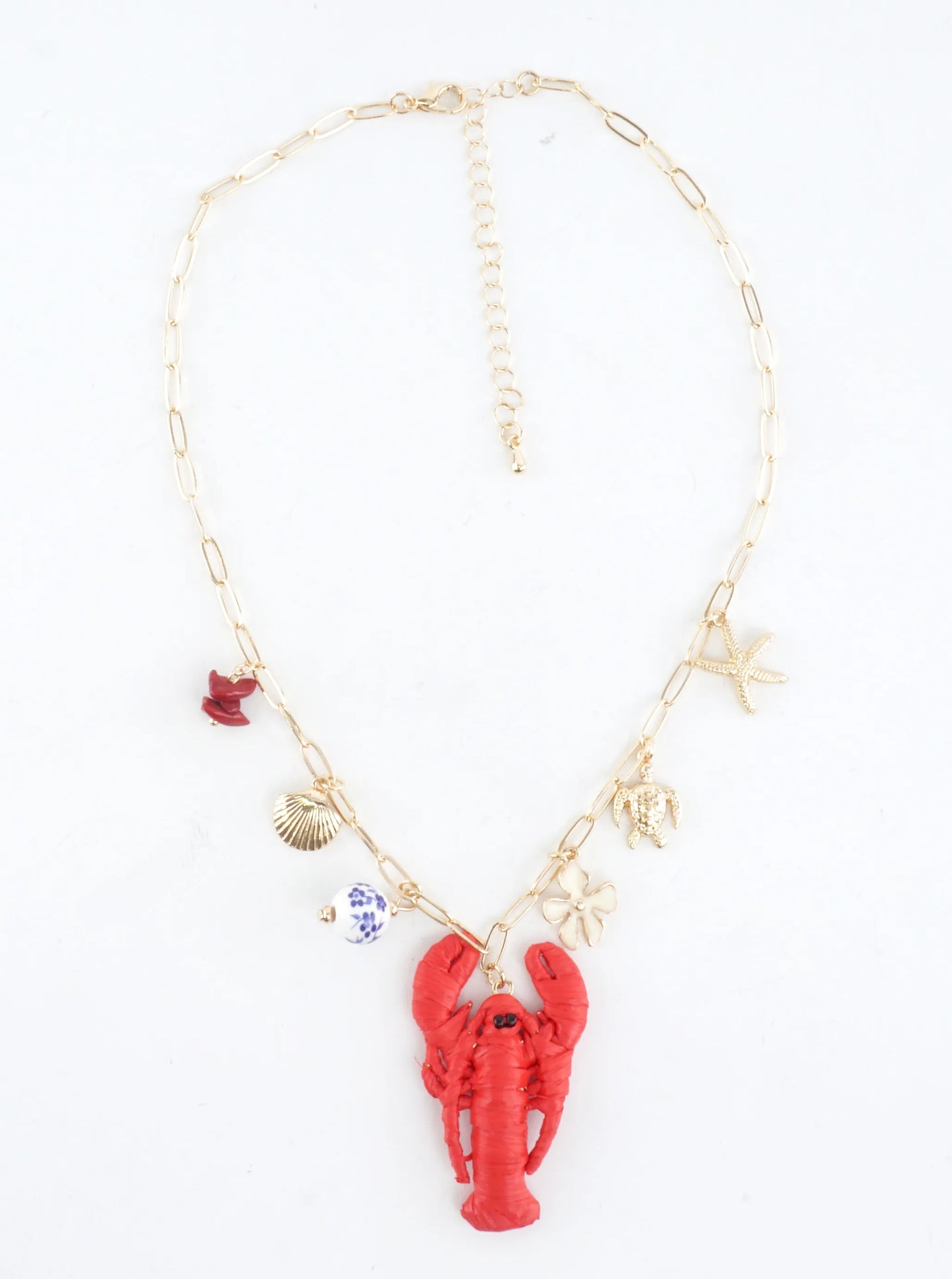 Sea Life Motif Chunky Necklace