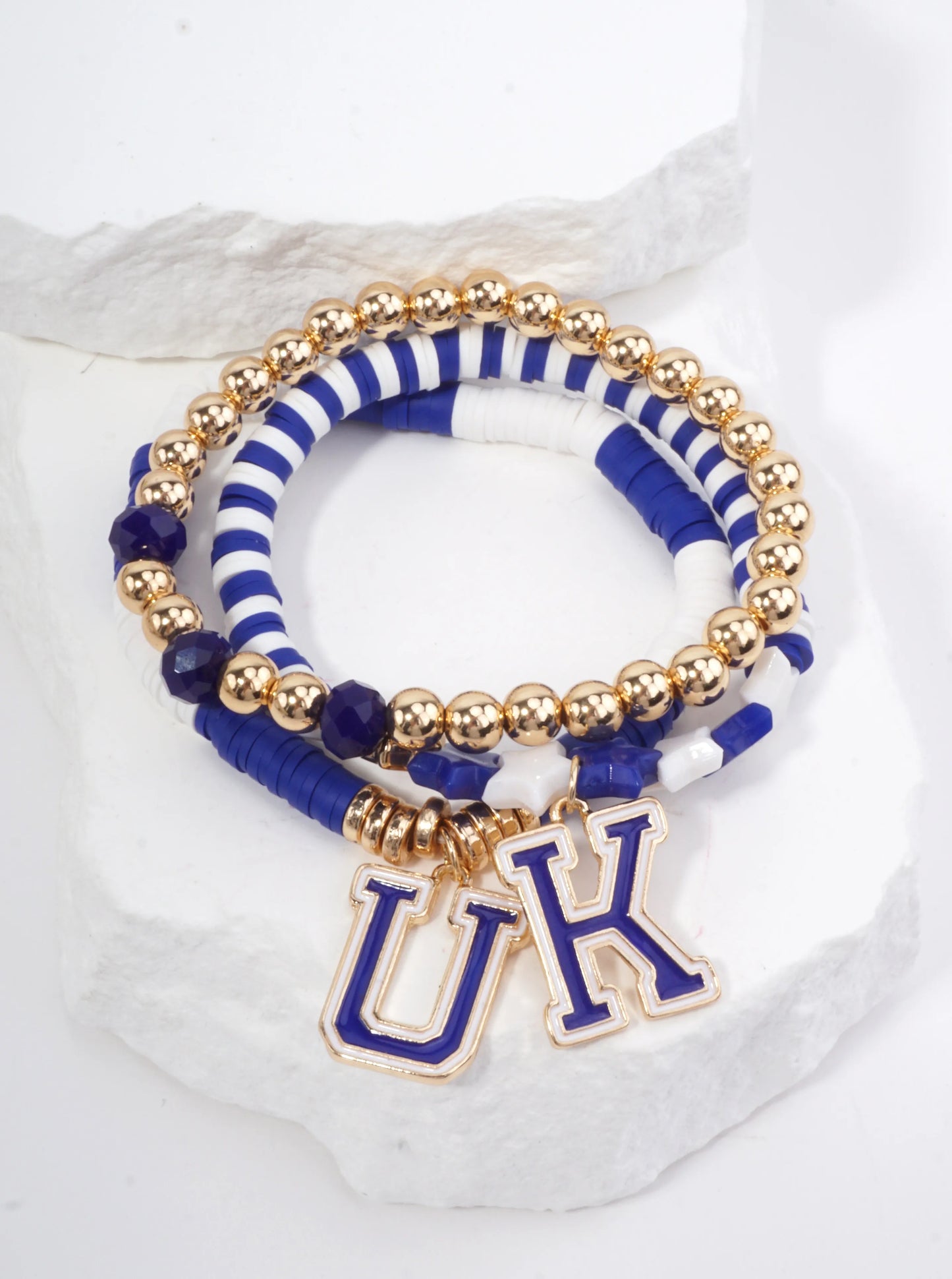Adjustable Gameday Enameled Football Bracelet