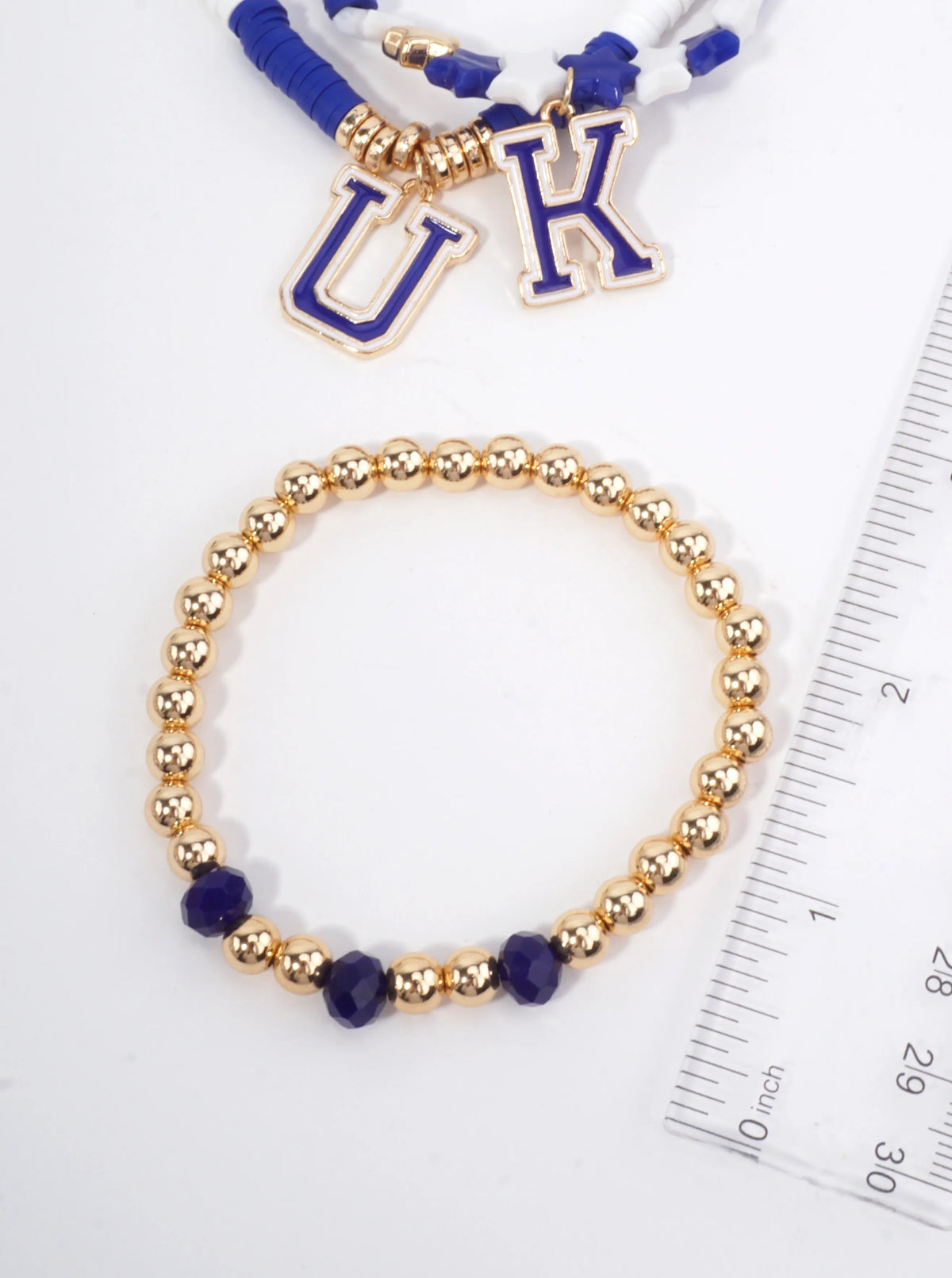 Adjustable Gameday Enameled Football Bracelet