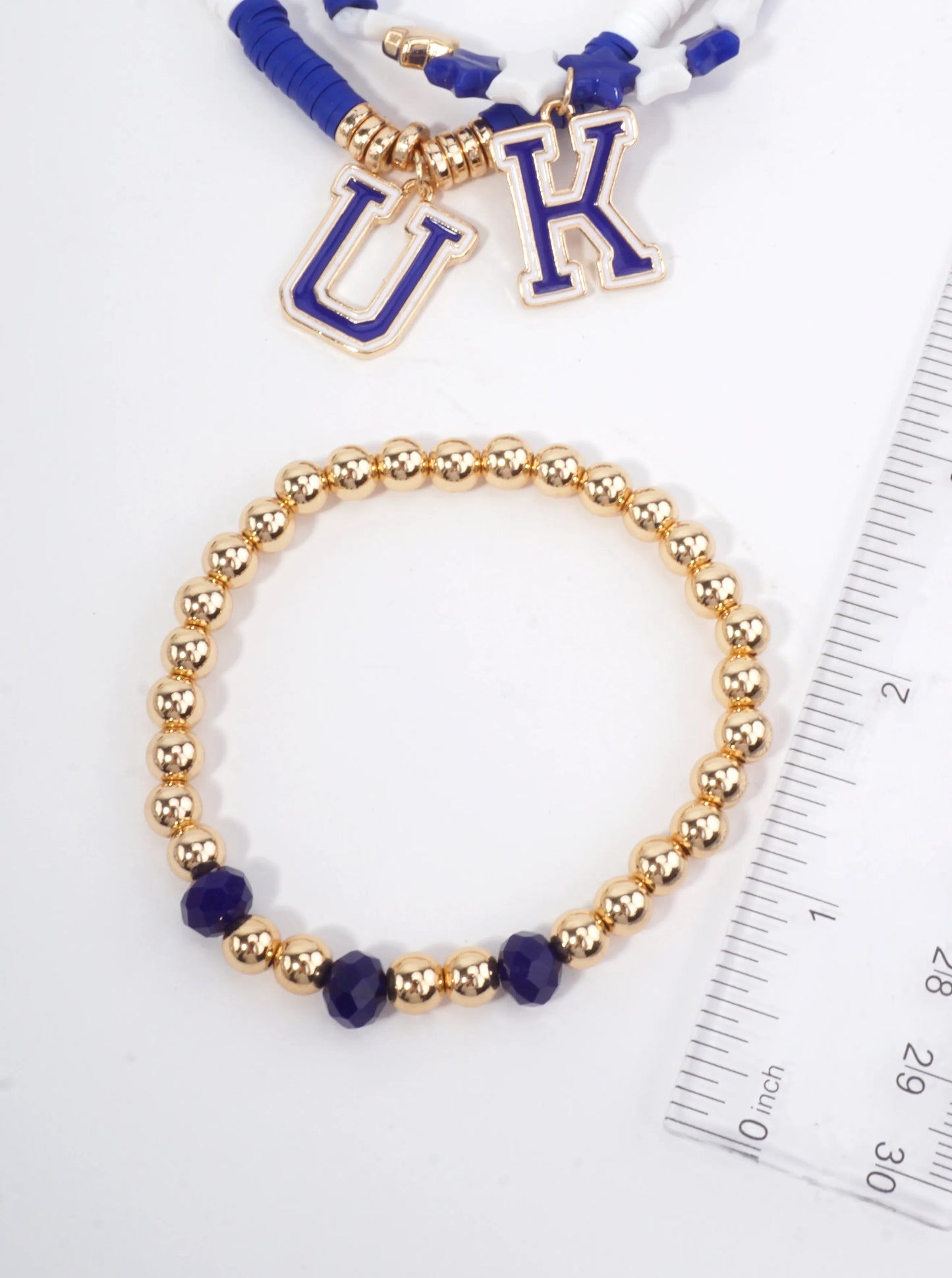 Adjustable Gameday Enameled Football Bracelet