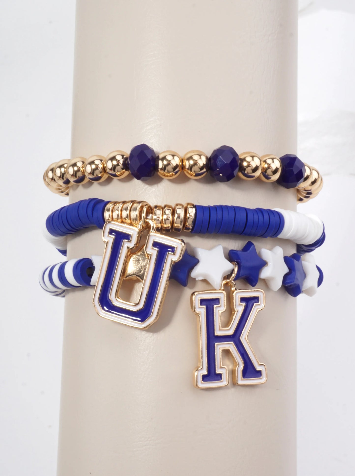 Adjustable Gameday Enameled Football Bracelet