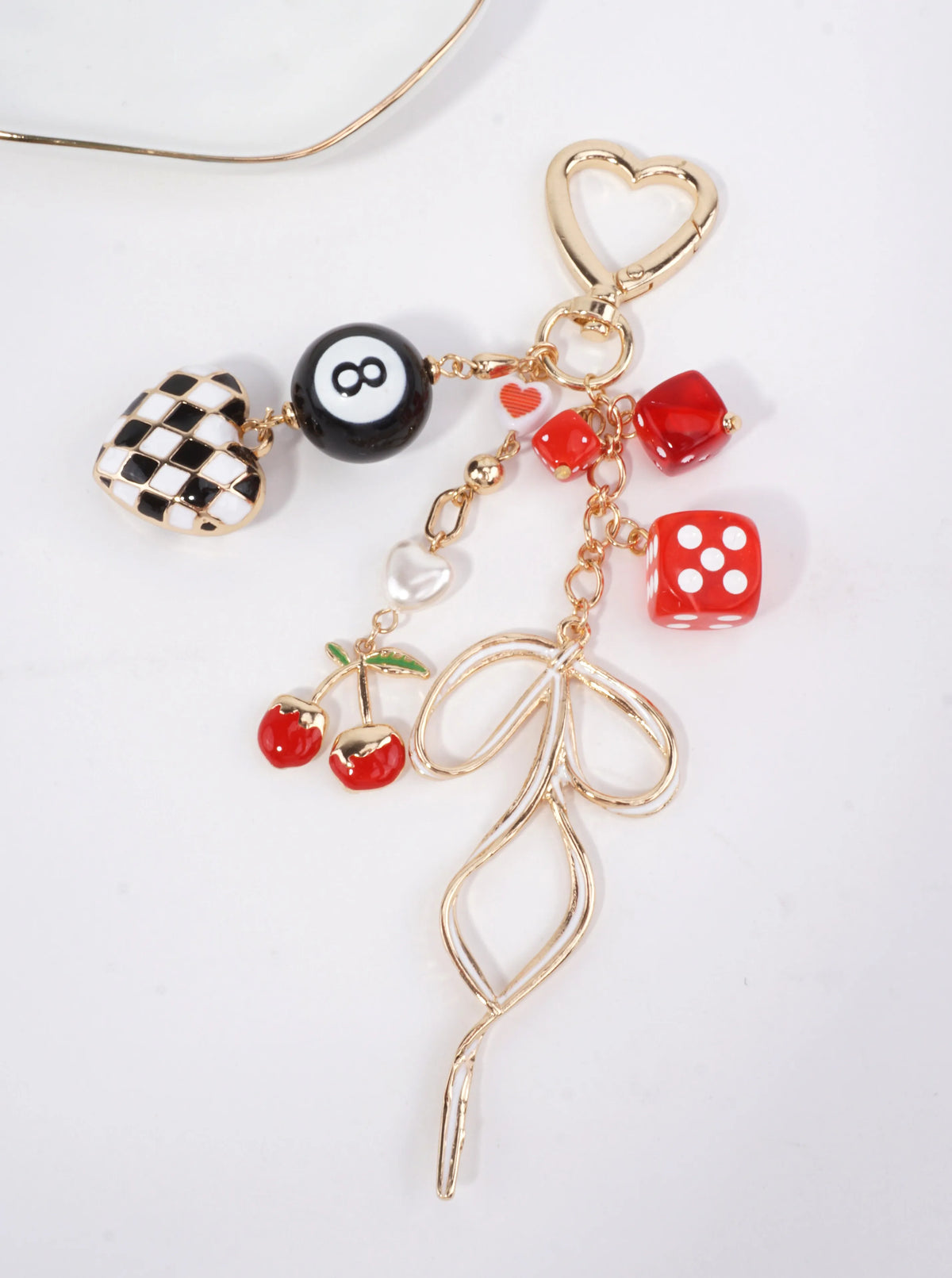 Whimsical Lucky Charm Bag Charm