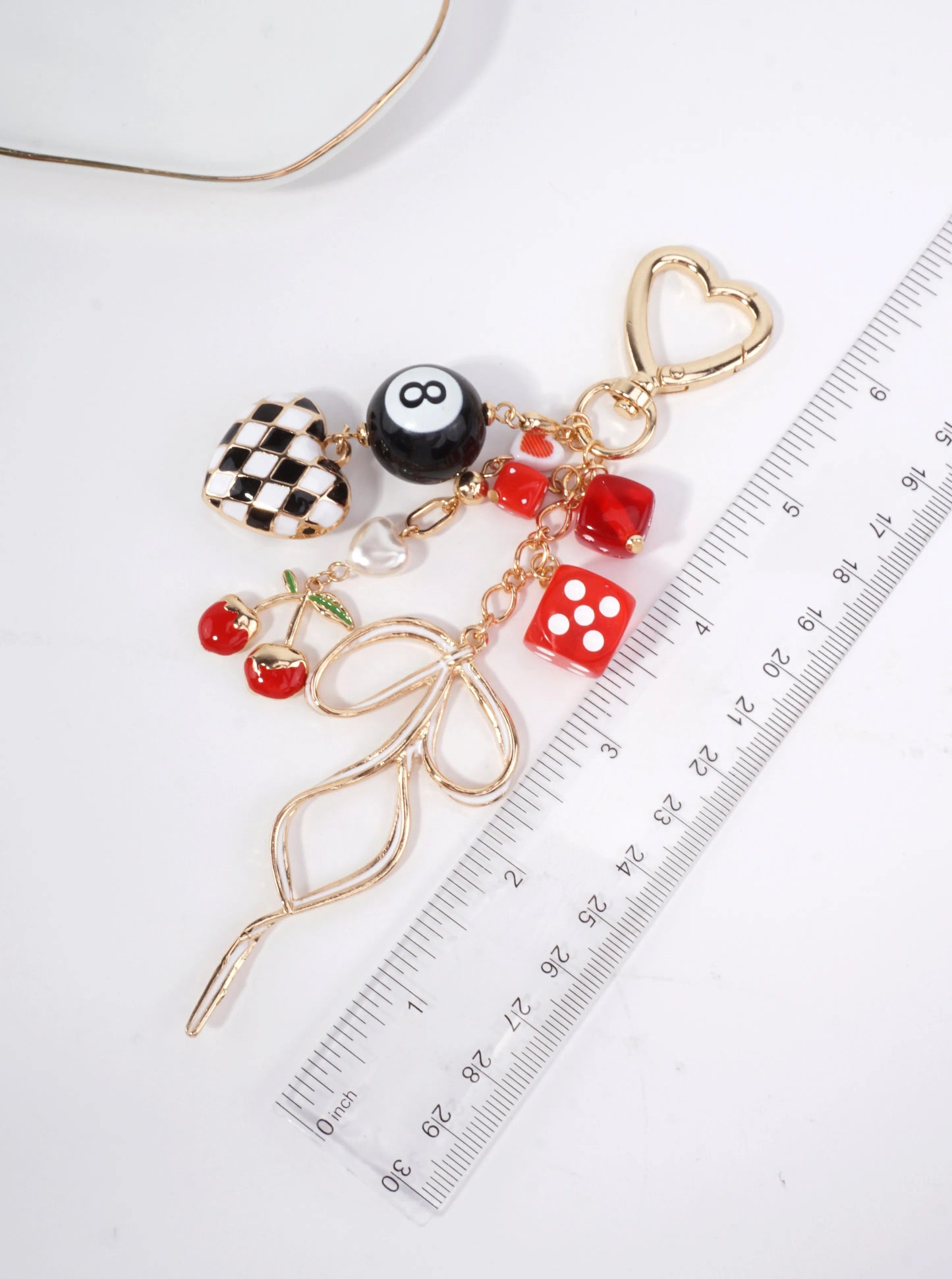 Whimsical Lucky Charm Bag Charm