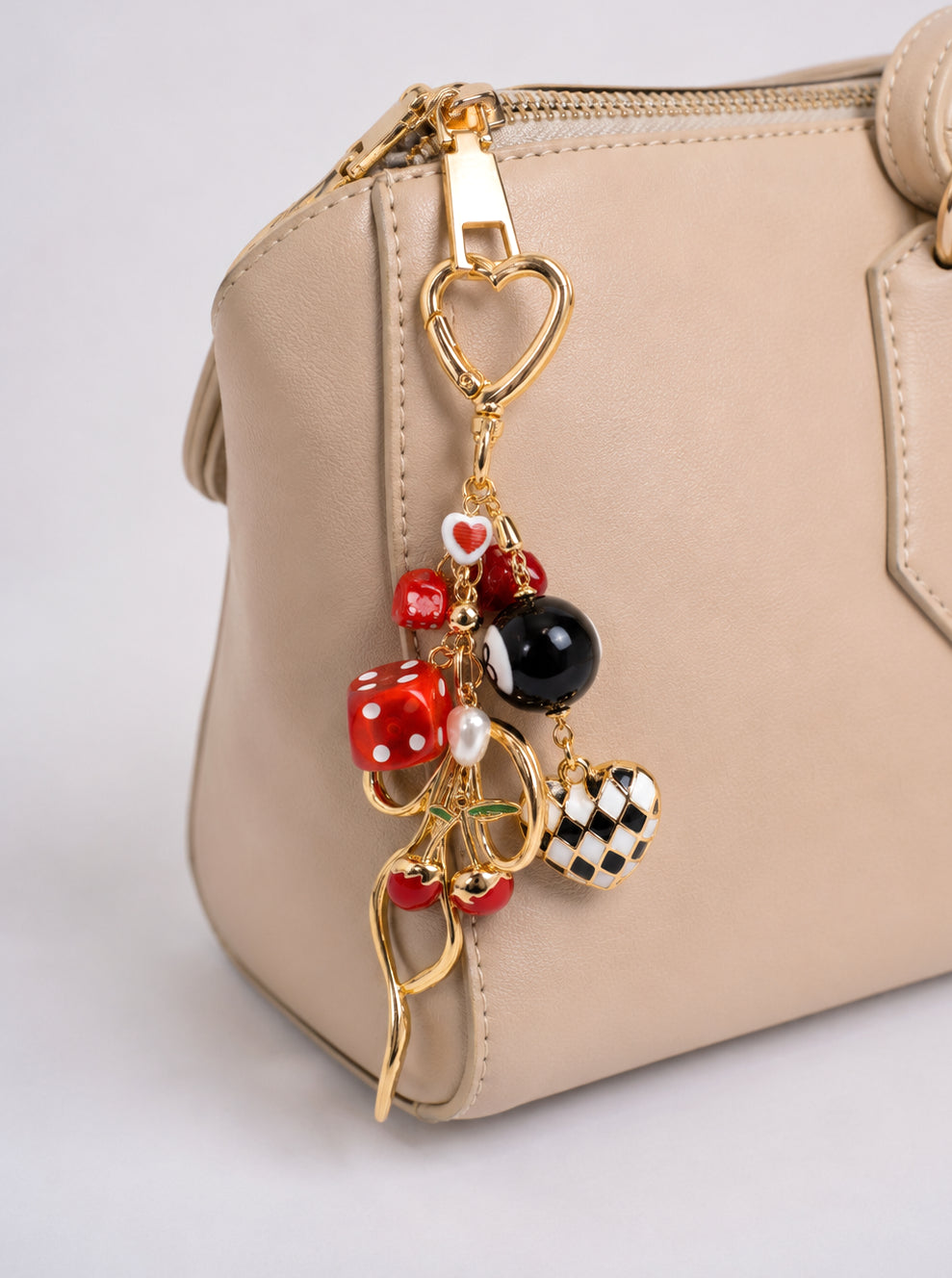 Whimsical Lucky Charm Bag Charm