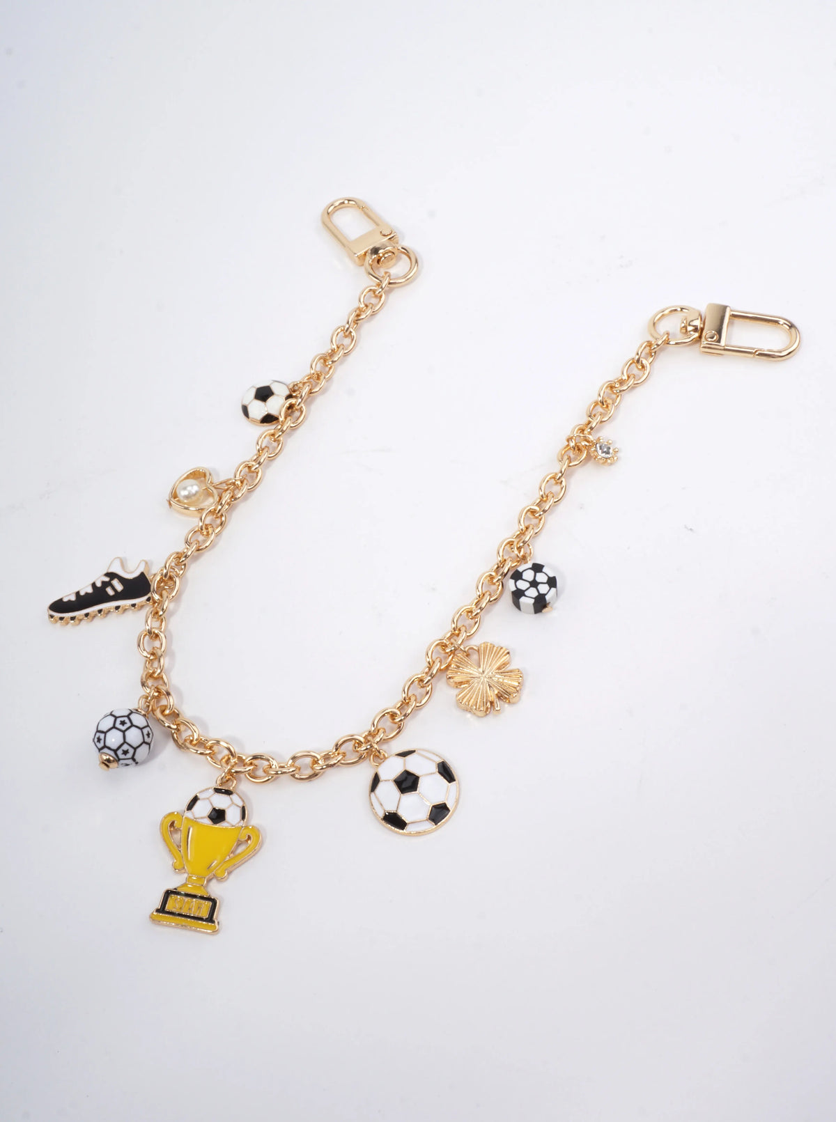Soccer Ball Multi Charm Keychain
