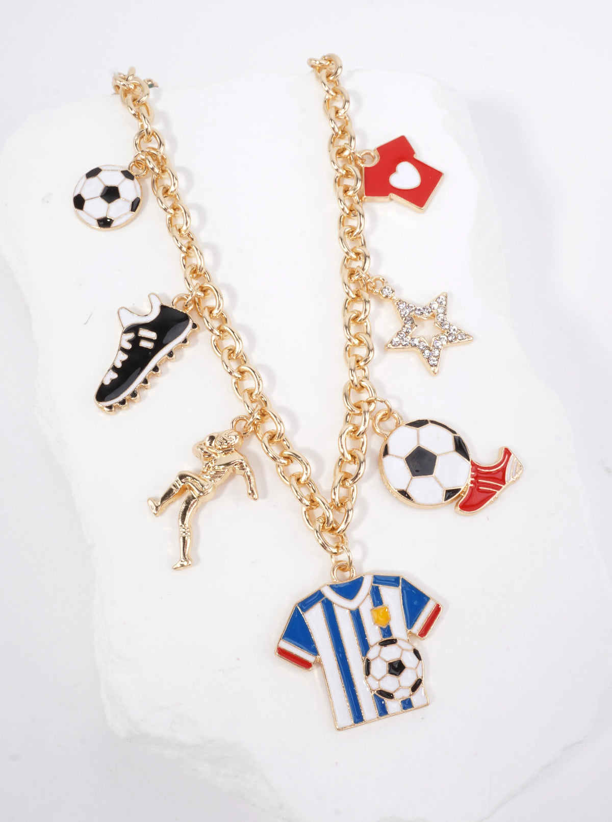 Soccer Jersey Charm Accessory