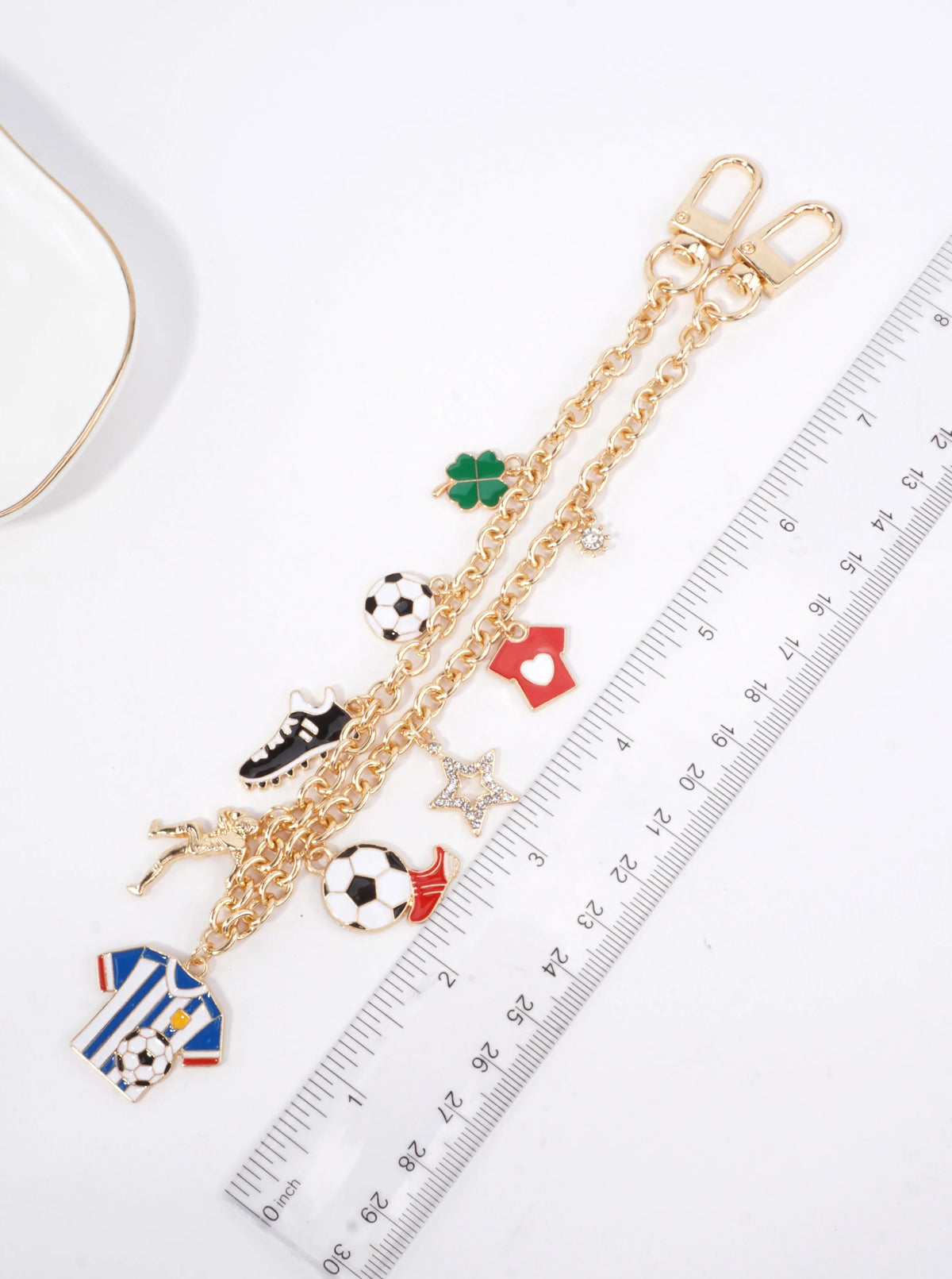 Soccer Jersey Charm Accessory