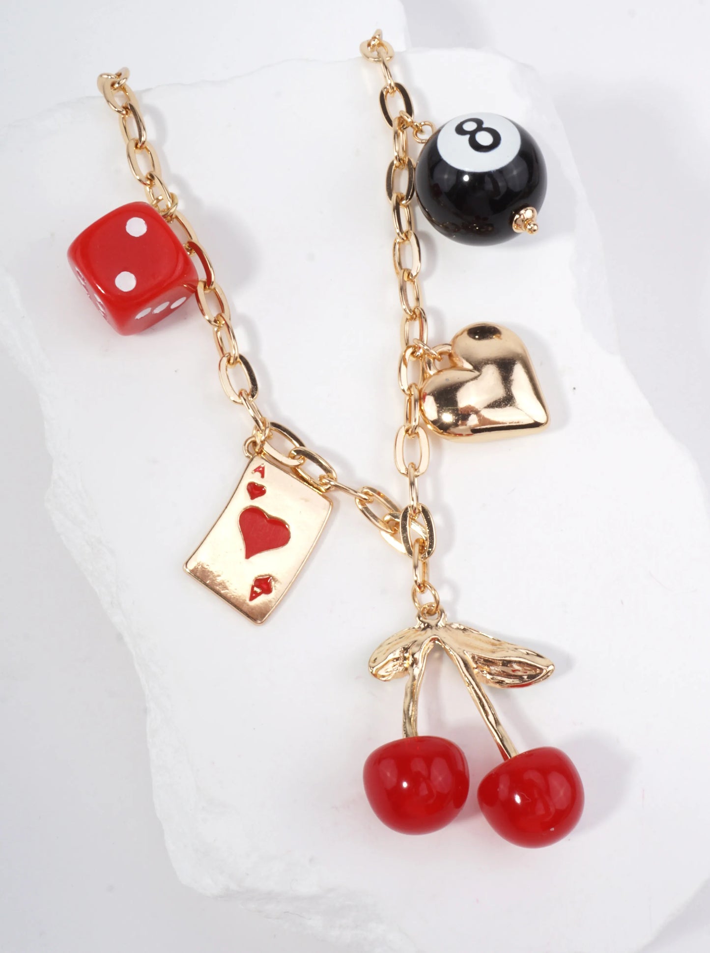 Lucky Charm Multi Pendant Necklace