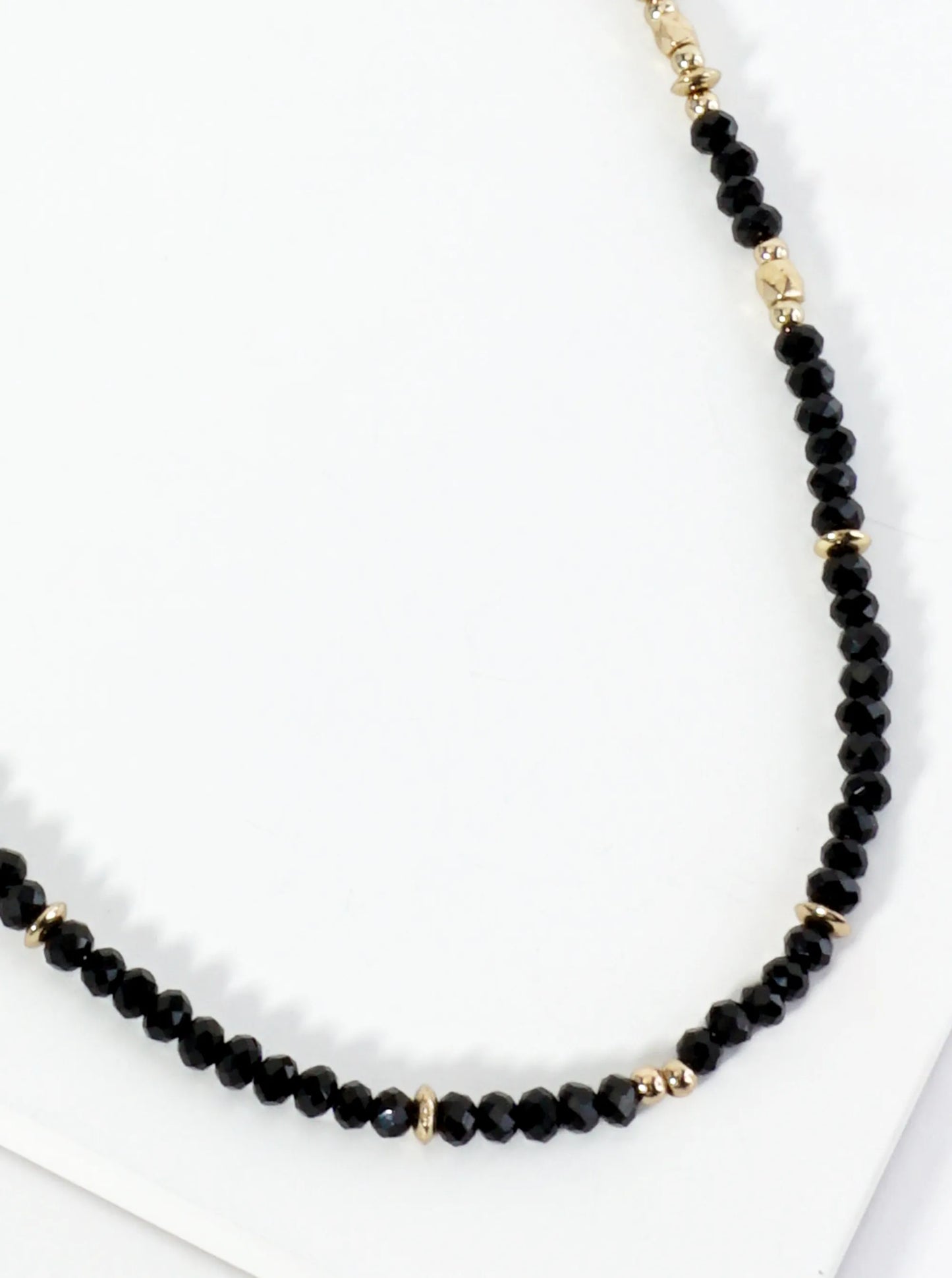 Glass Beaded 16-34 Inch Long Layered Necklace
