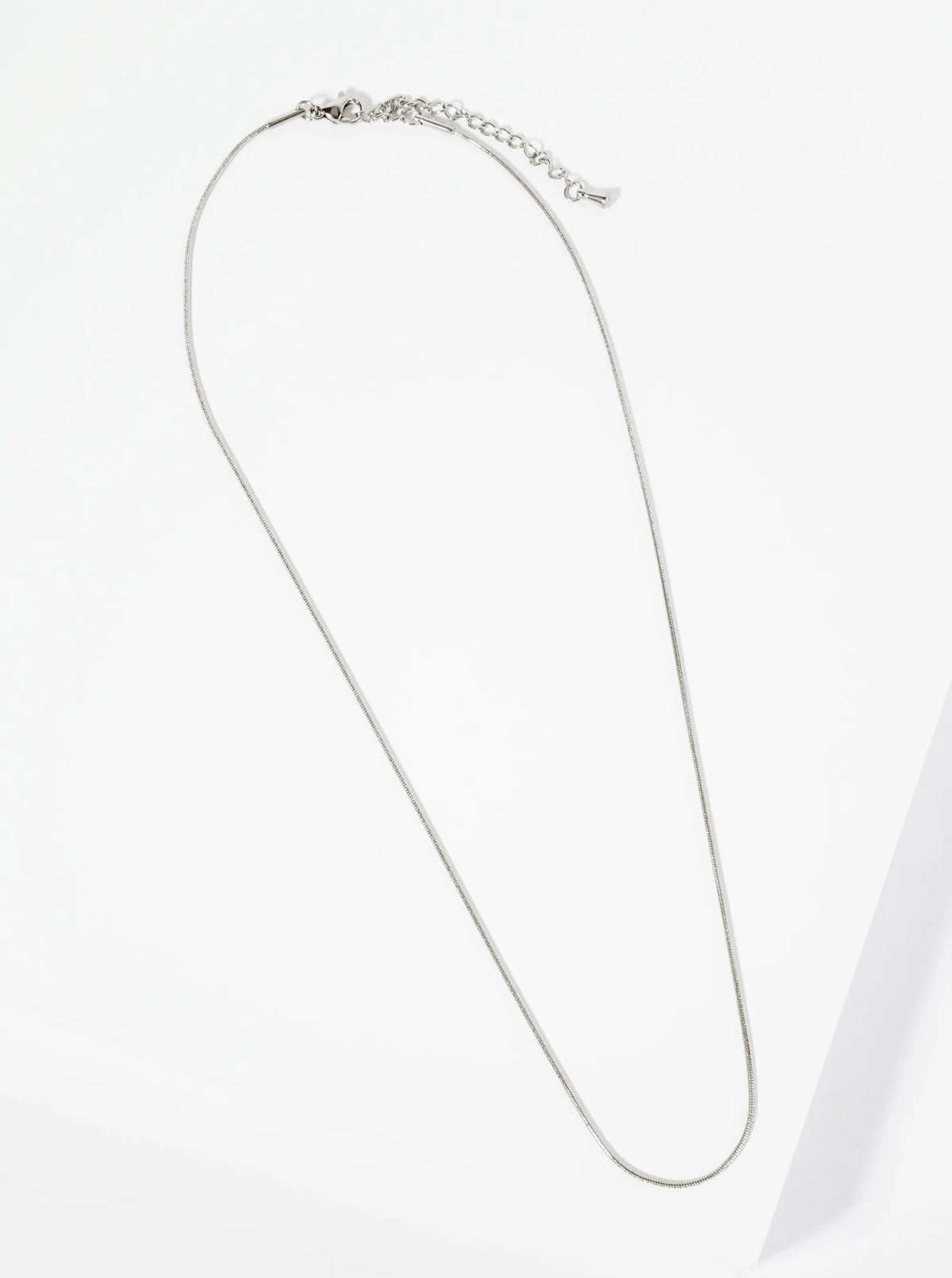 Hypoallergenic Stainless Steel 1mm Snake Chain Necklace