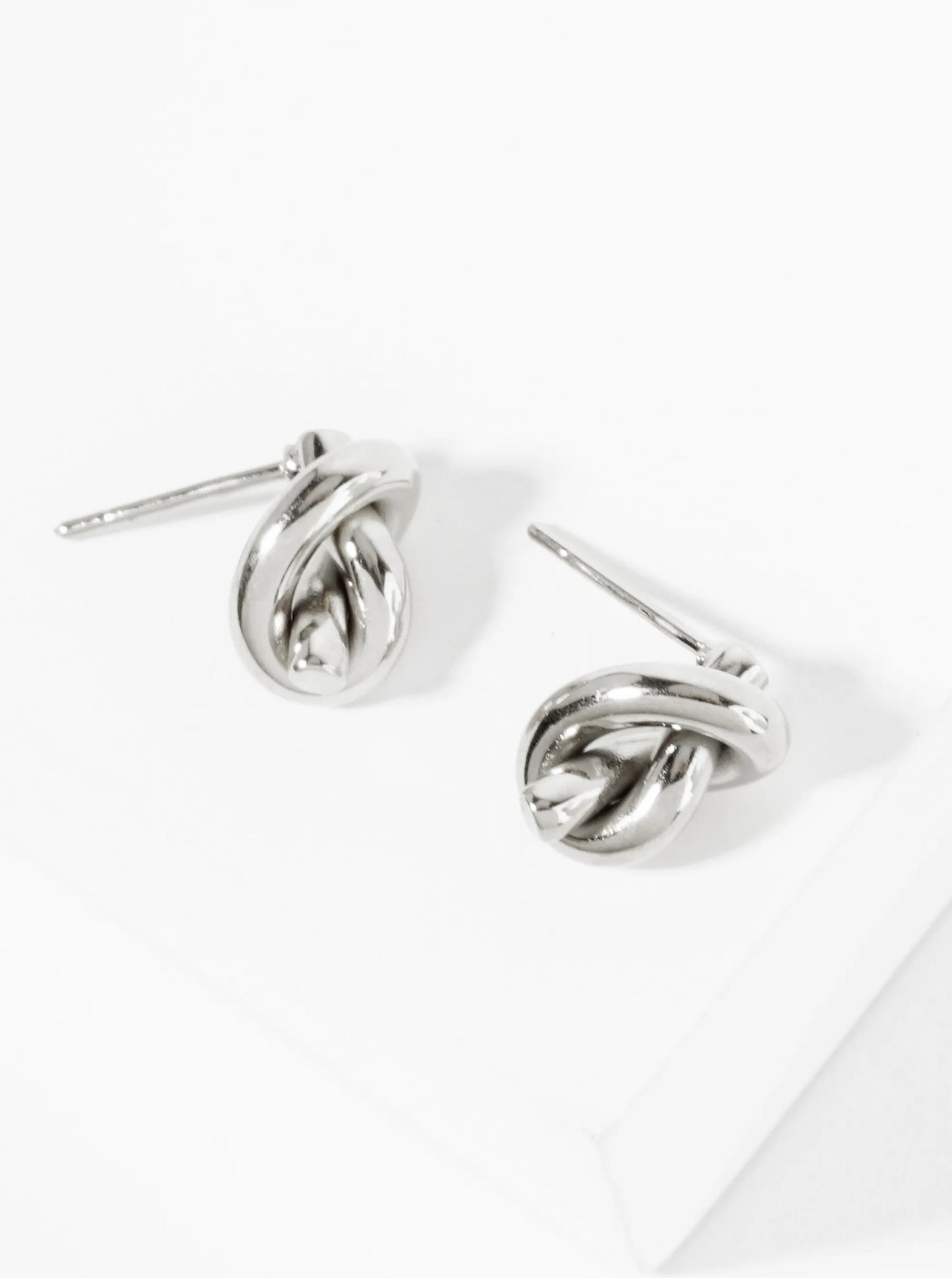 Knot Hypoallergenic Stainless Steel Stud Earrings