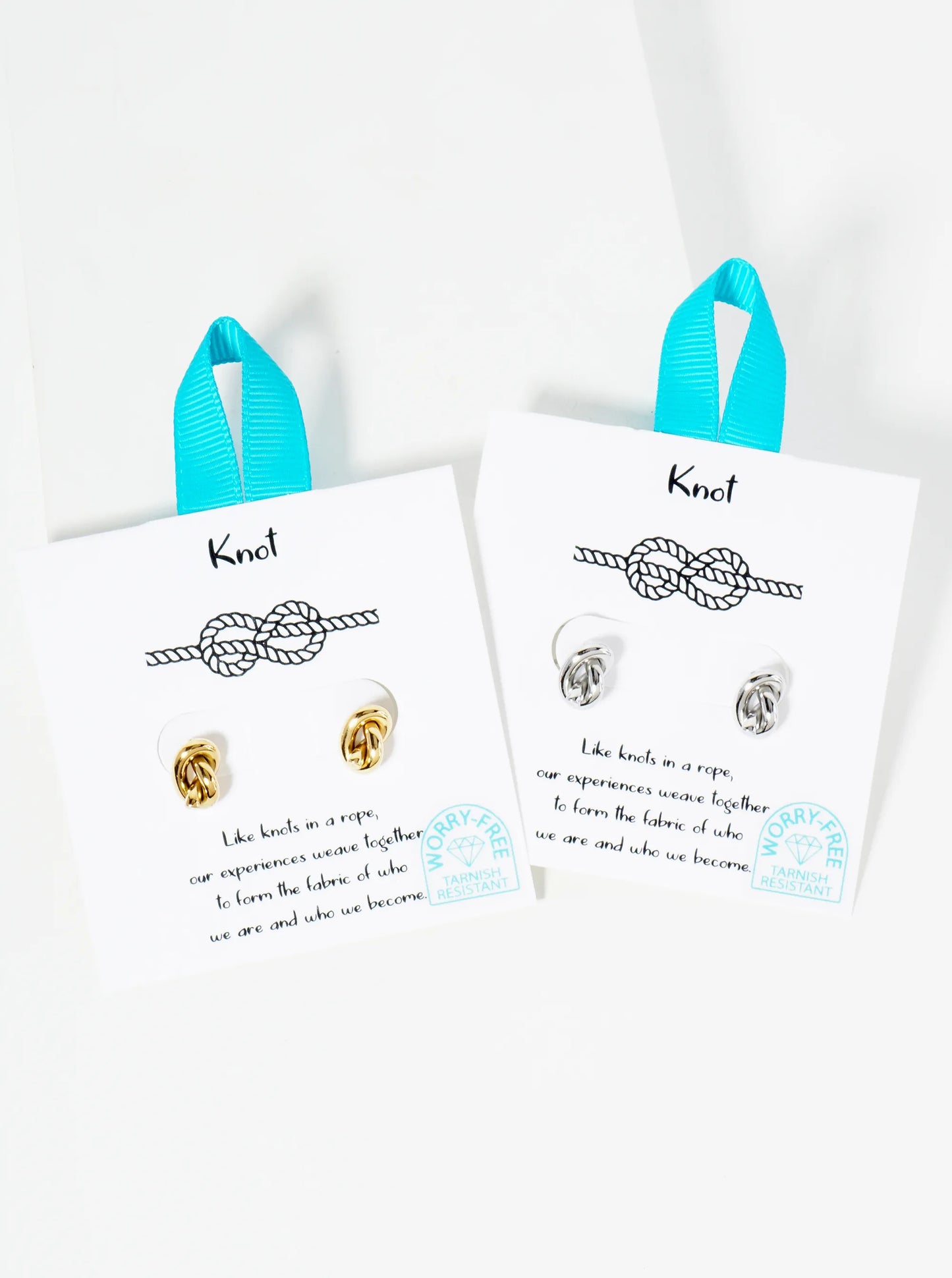 Knot Hypoallergenic Stainless Steel Stud Earrings