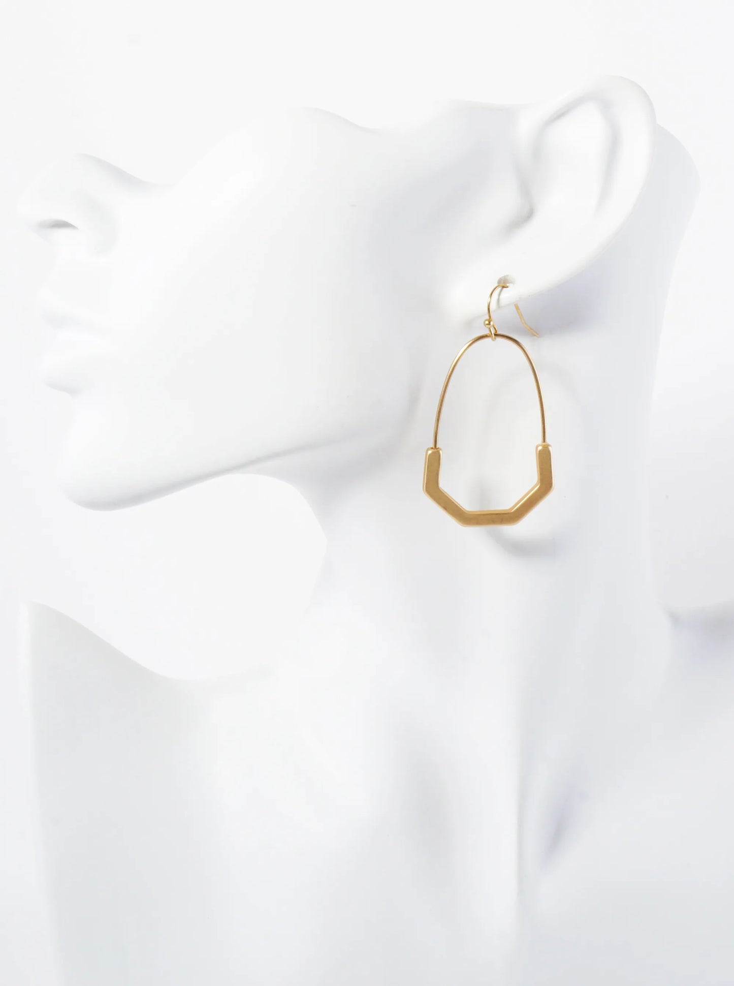 Lightweight Geometric Shape Metal Earrings