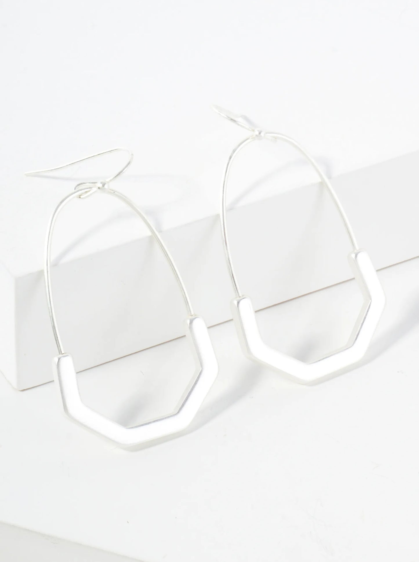 Lightweight Geometric Shape Metal Earrings