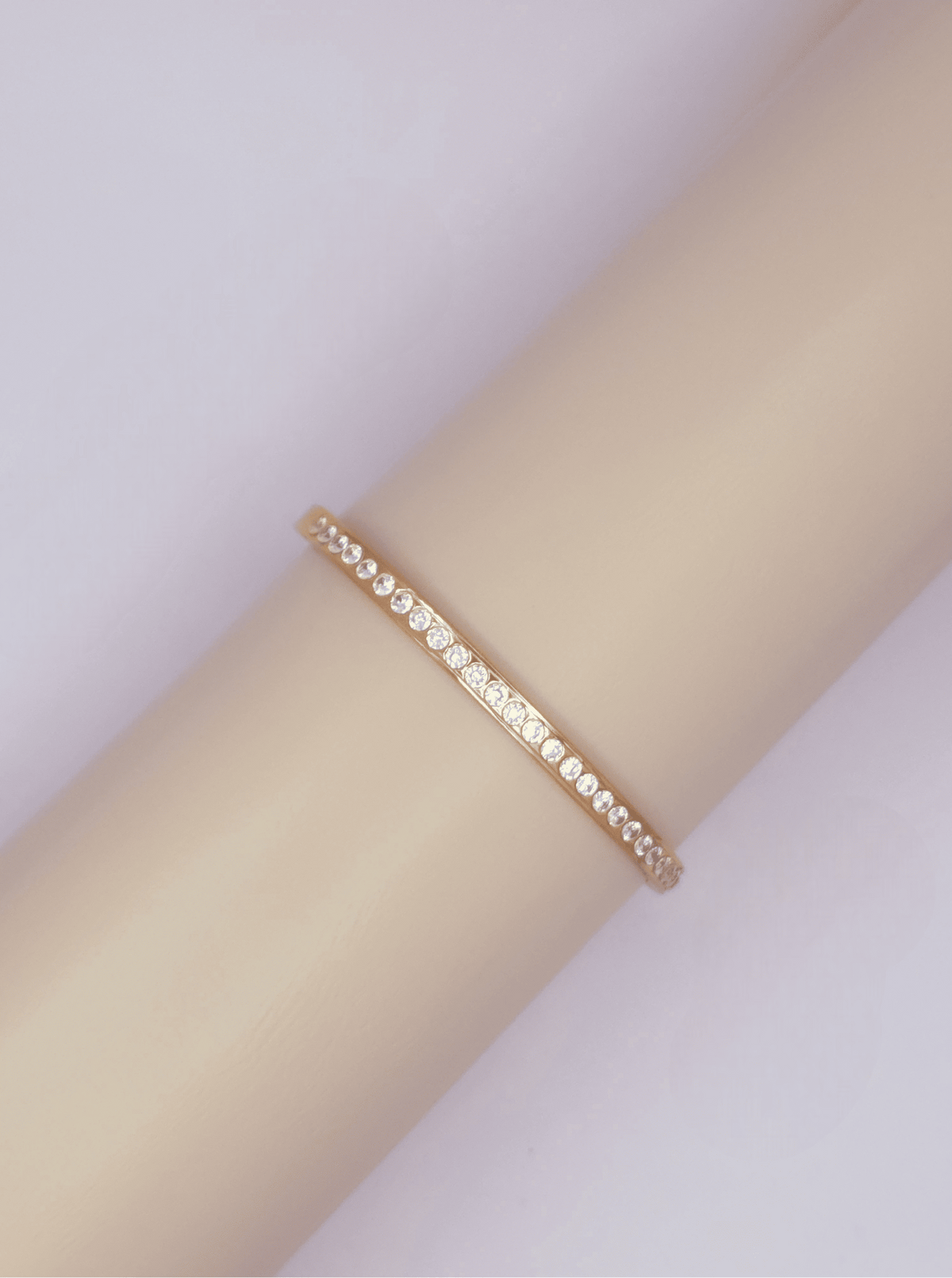 Hinged Modern Classic Bangle Bracelet