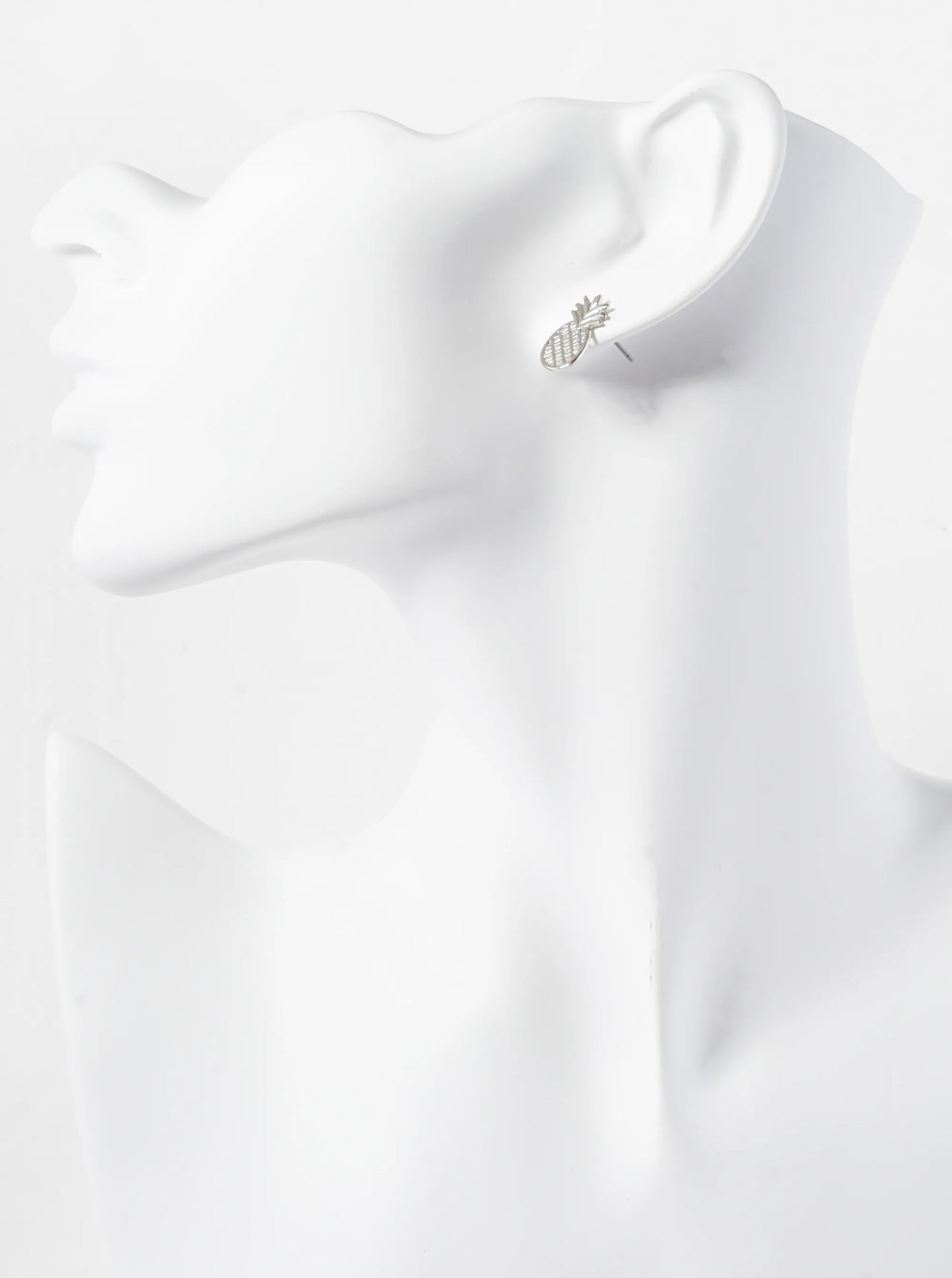 Metal 12mm Love Knot Stud Earrings