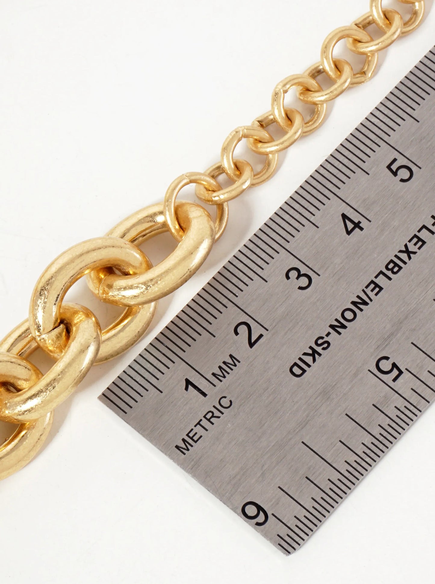 Metal 17mm Chunky Chain 22-inch Necklace